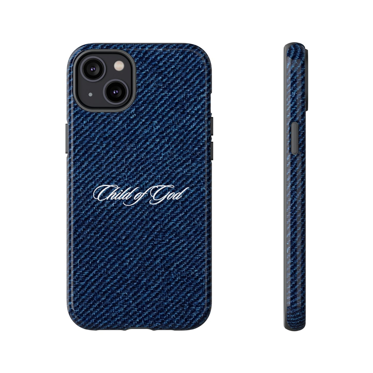 Child of God Denim Phone Case