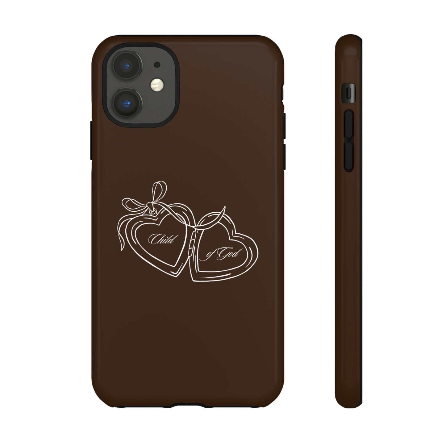 Child of God Locket Espresso Phone Case