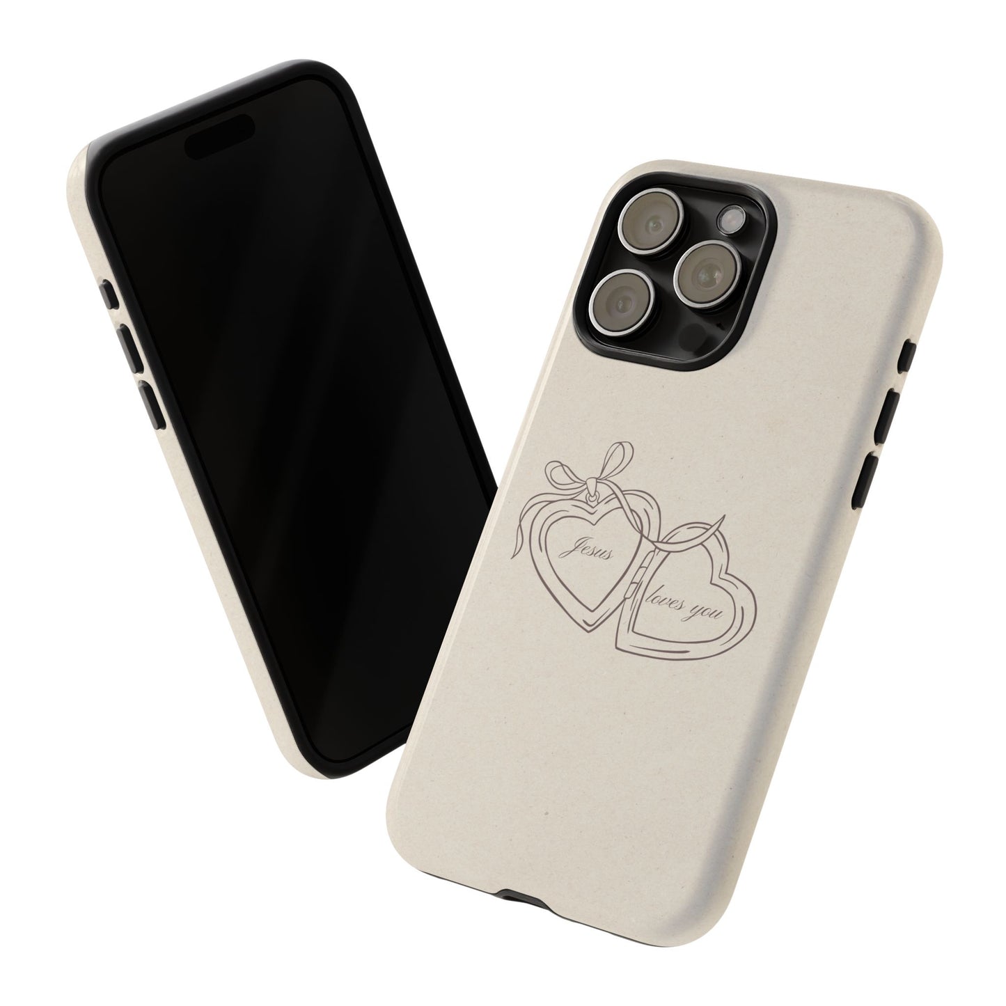Jesus loves you Locket Phone Case