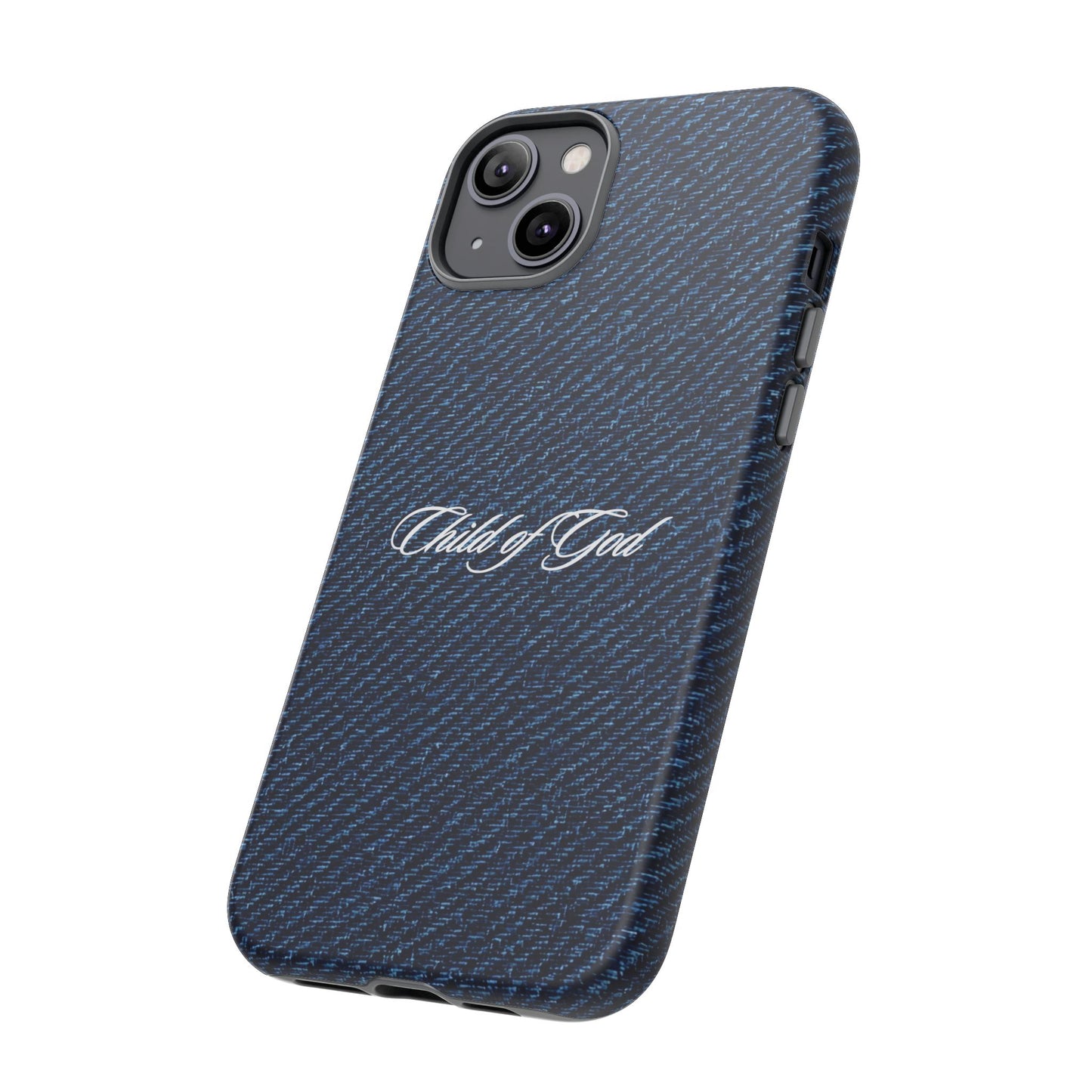 Child of God Denim Phone Case