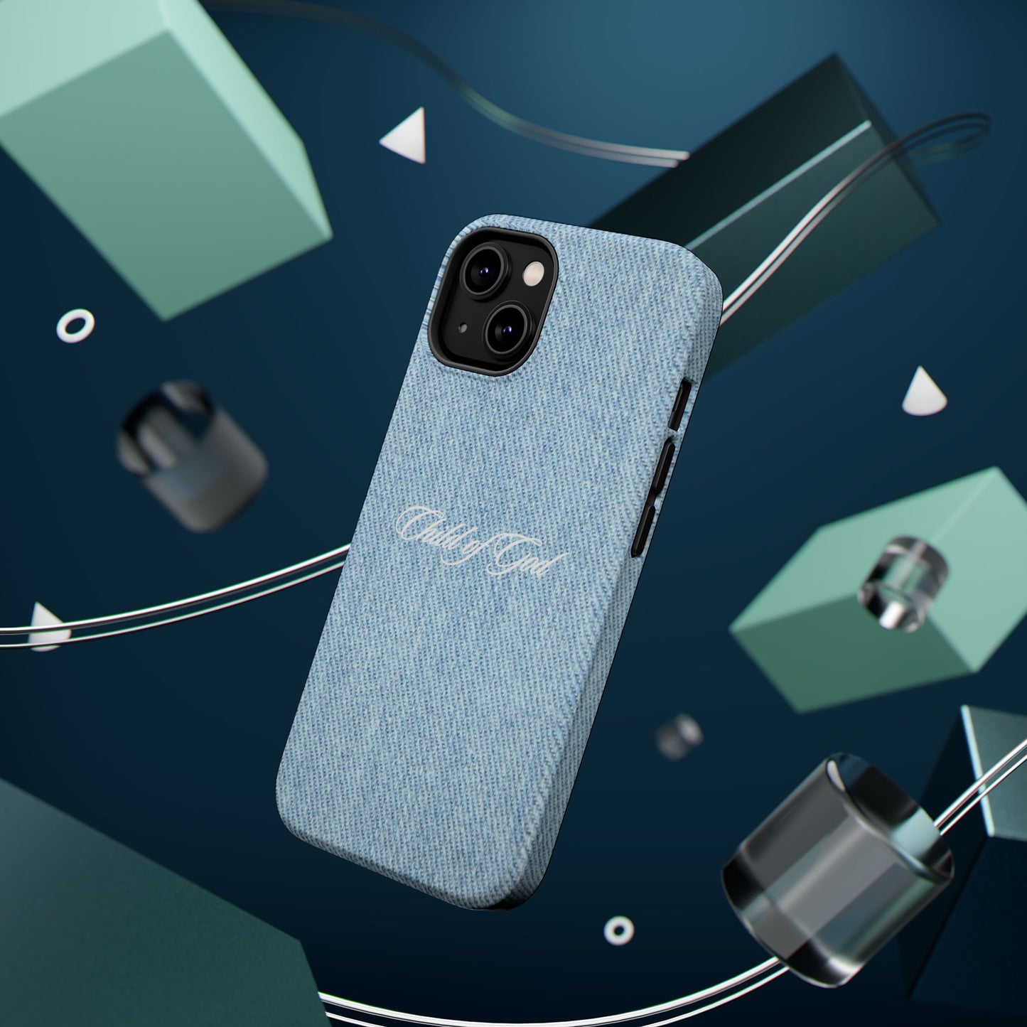 Child of God Denim Phone Case MagSafe