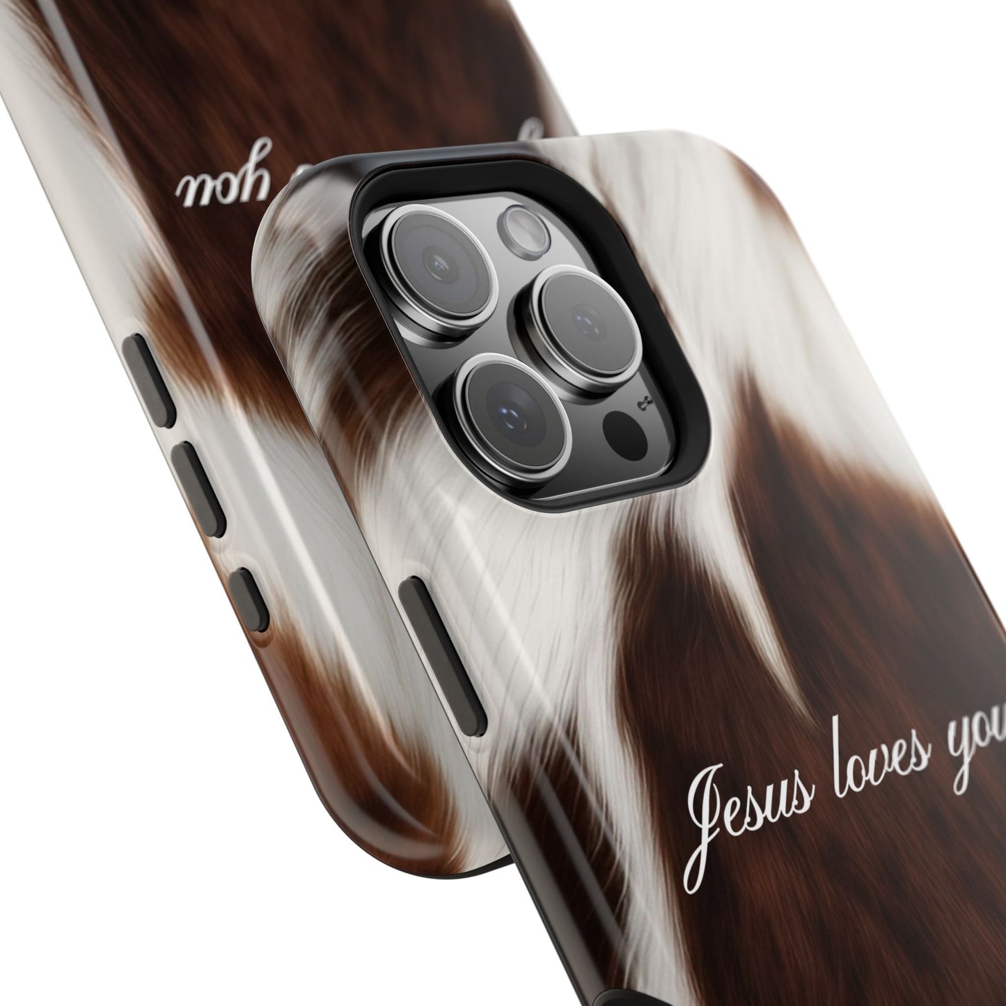 Jesus loves you Cow MagSafe Phone Case