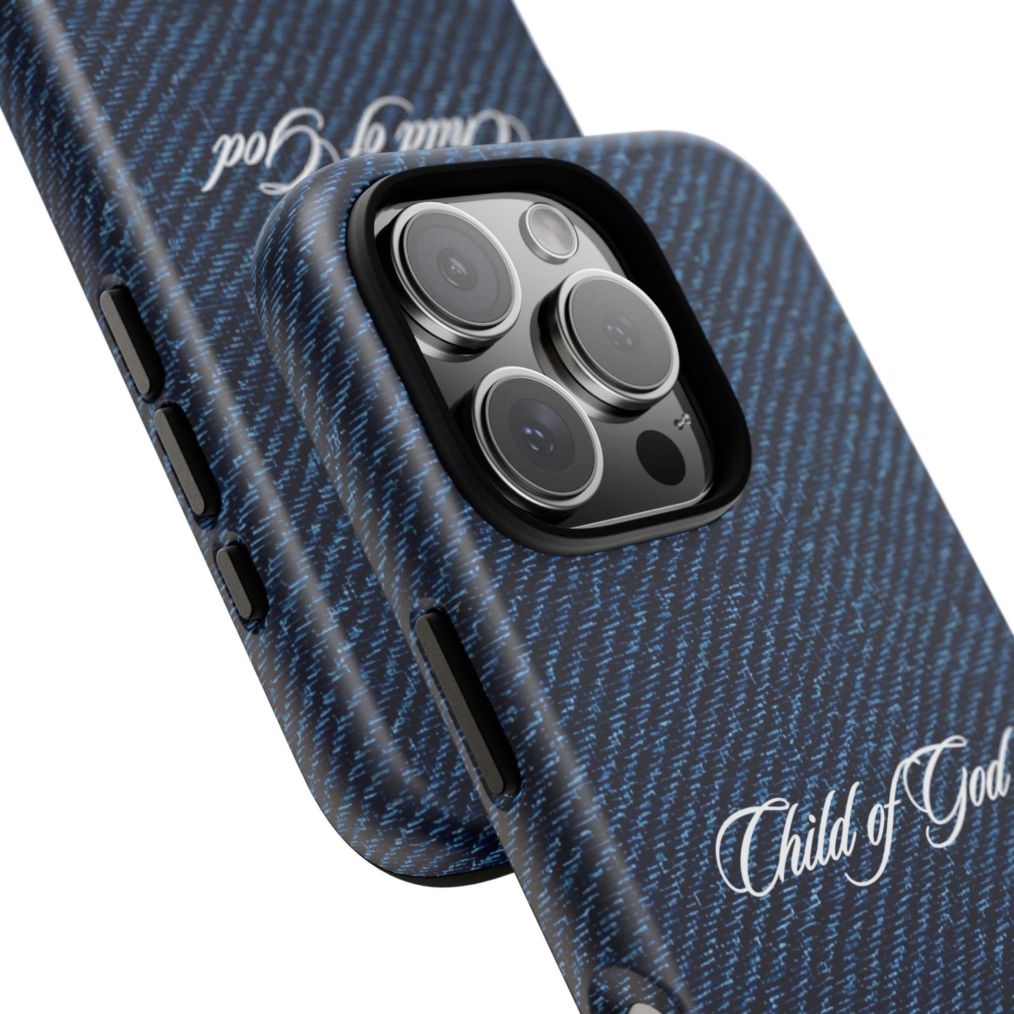 Child of God Denim Phone Case