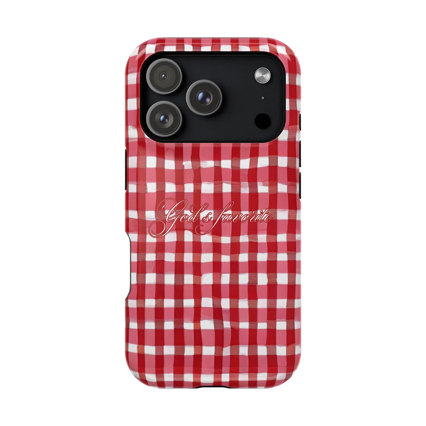 God’s favorite Gingham MagSafe Phone Case