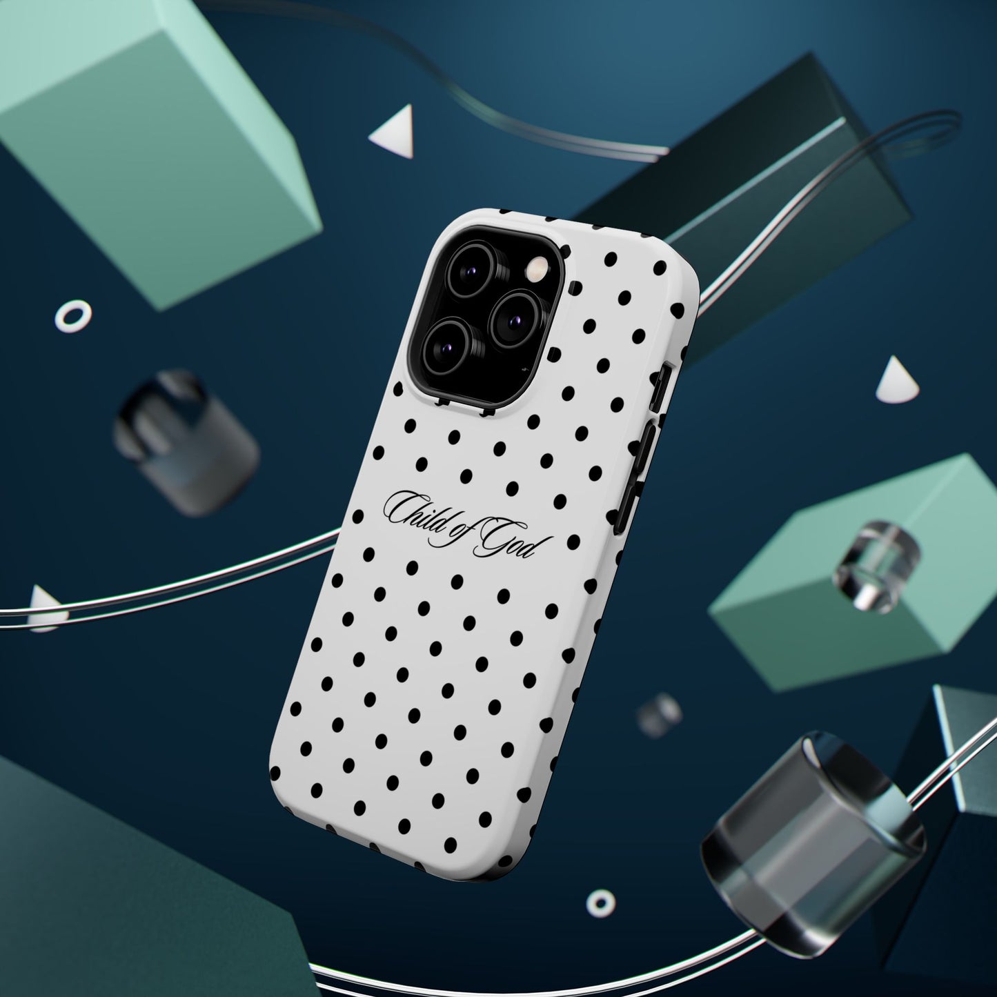 Child of God Polka Dot MagSafe Phone Case
