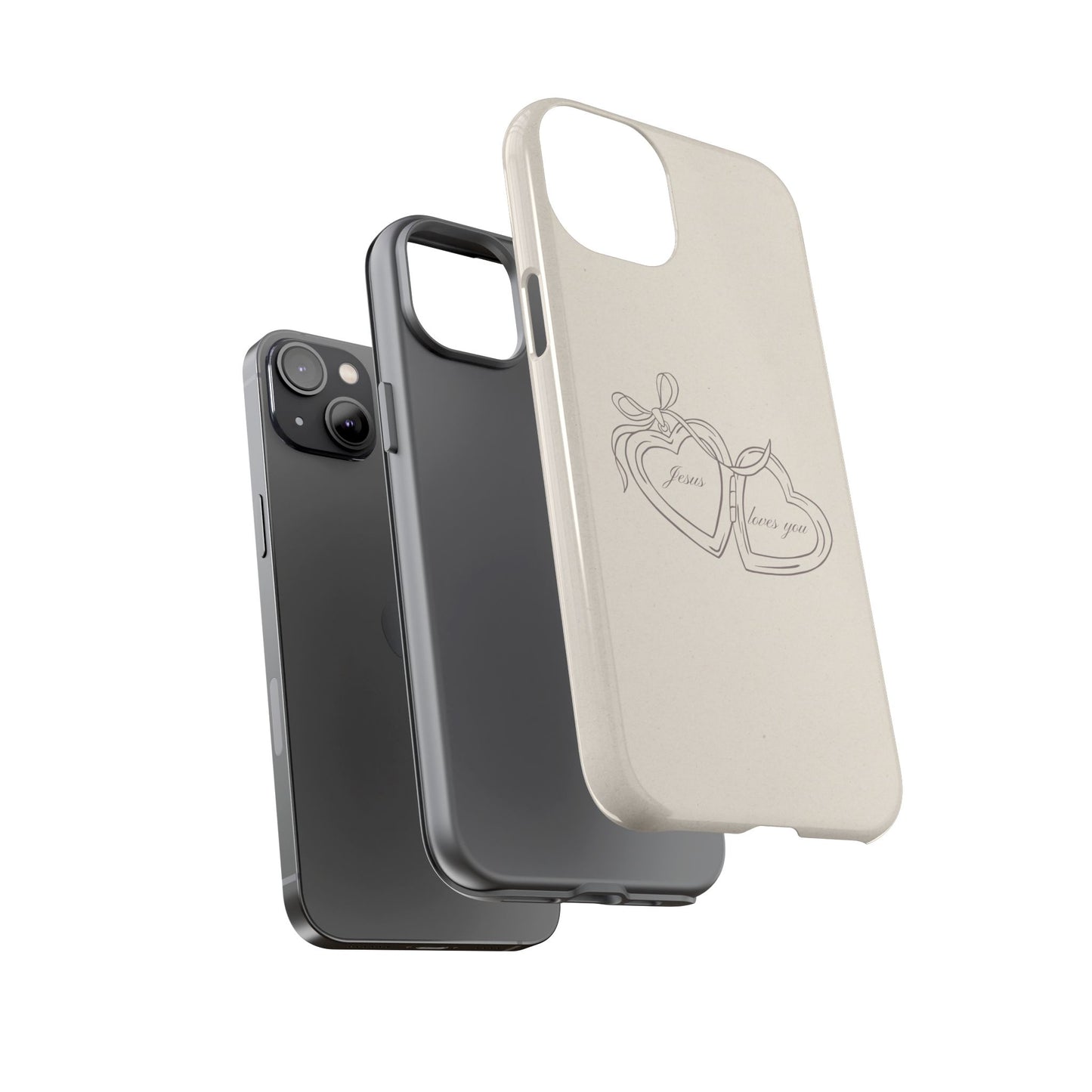 Jesus loves you Locket Phone Case