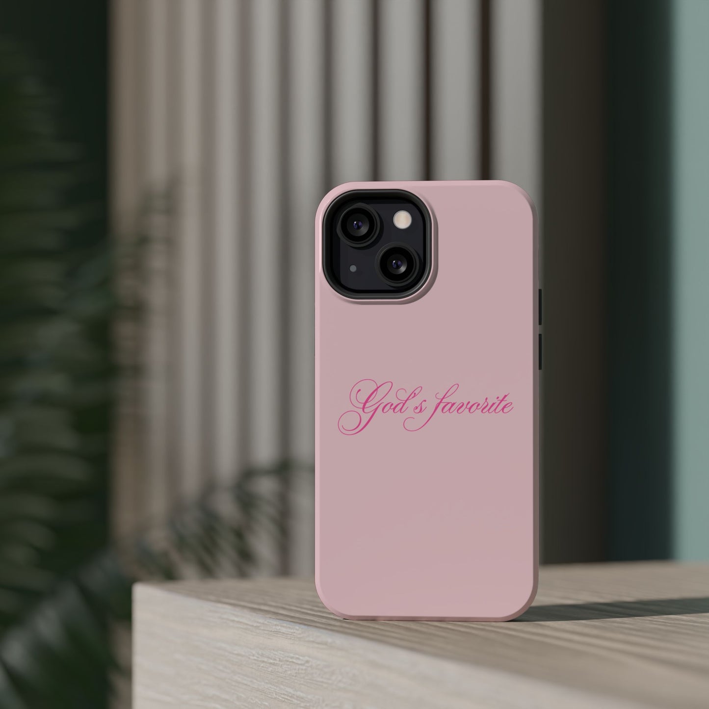God’s favorite Baby Pink Phone Case MagSafe