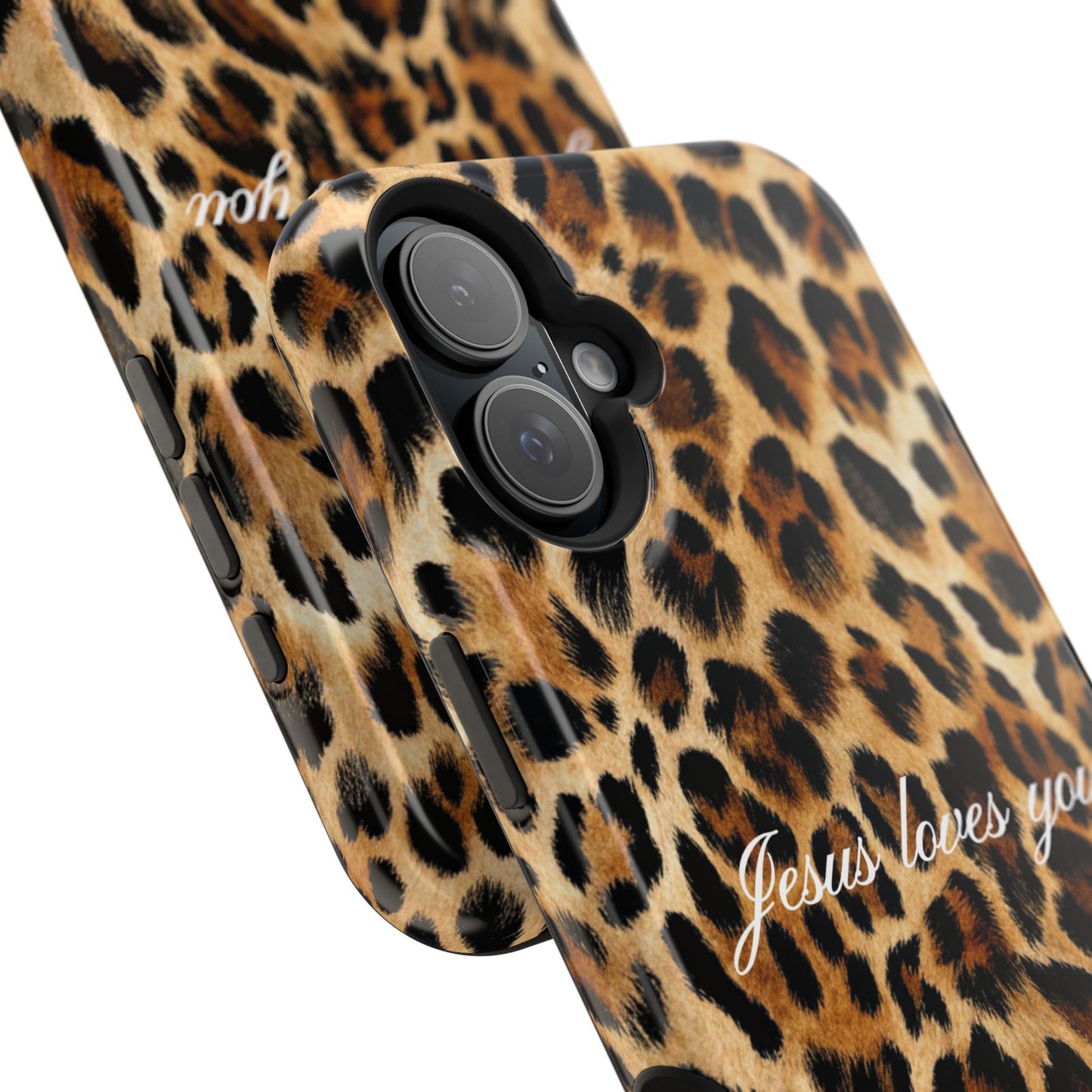 Jesus loves you Leopard Phone Case MagSafe