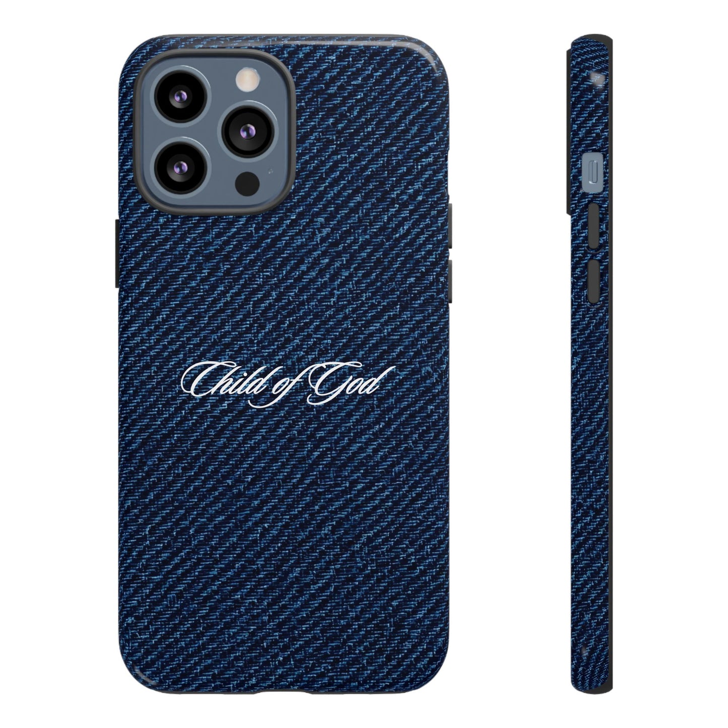 Child of God Denim Phone Case
