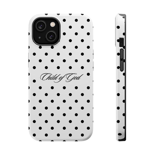 Child of God Polka Dot MagSafe Phone Case