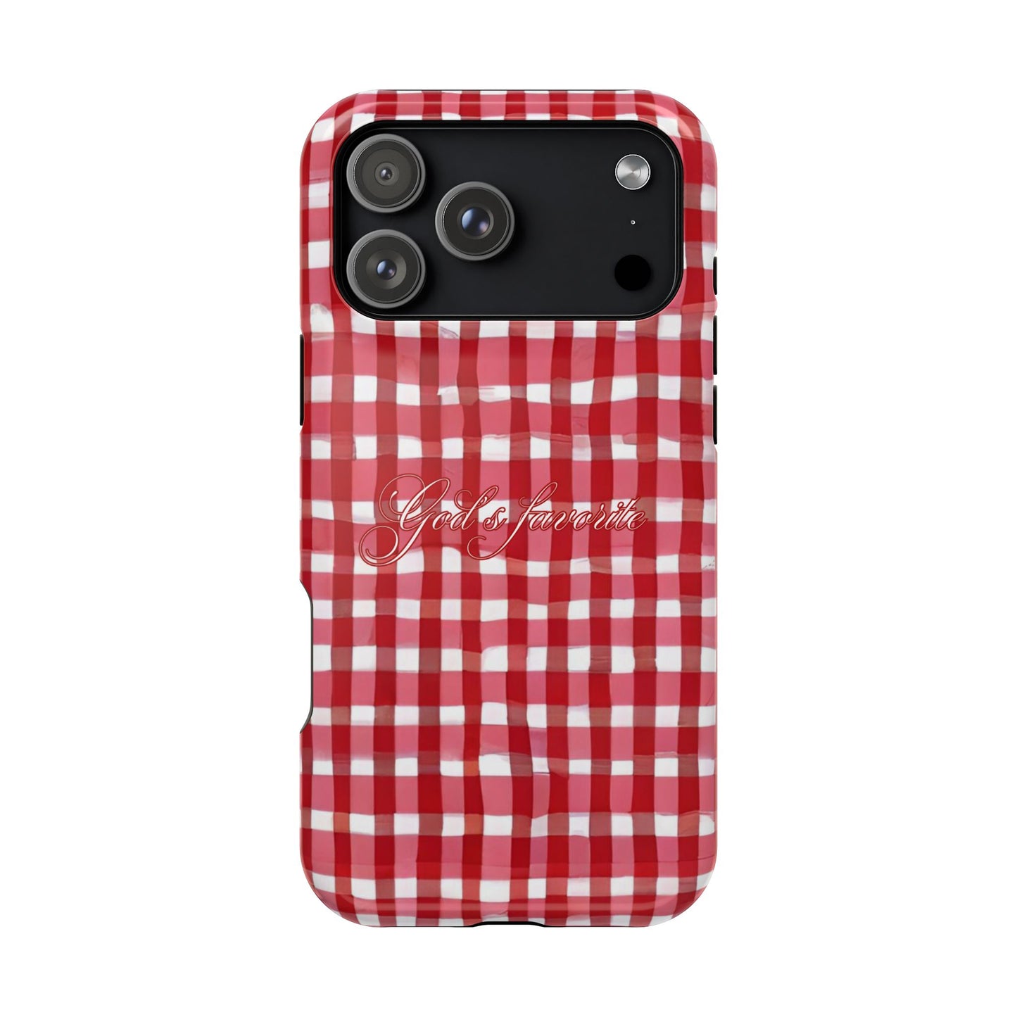 God’s favorite Gingham MagSafe Phone Case