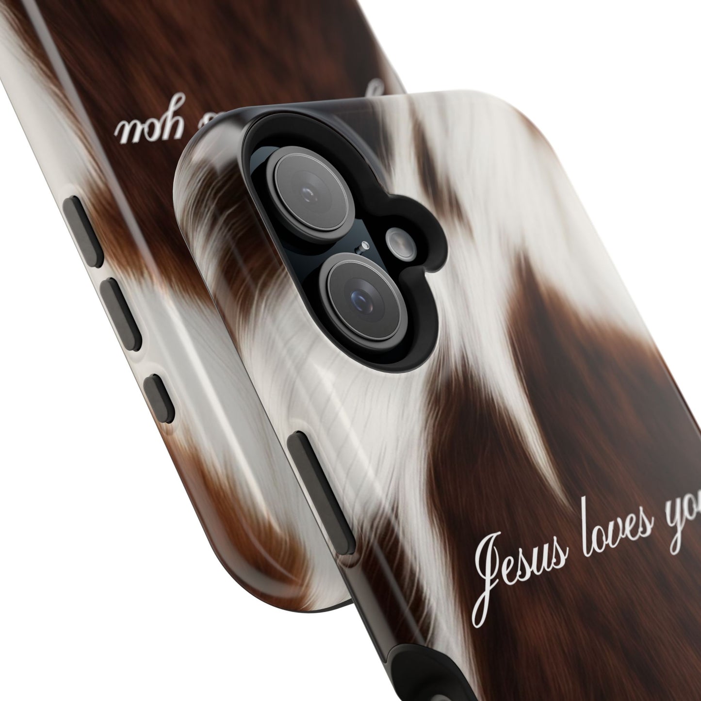 Jesus loves you Cow MagSafe Phone Case