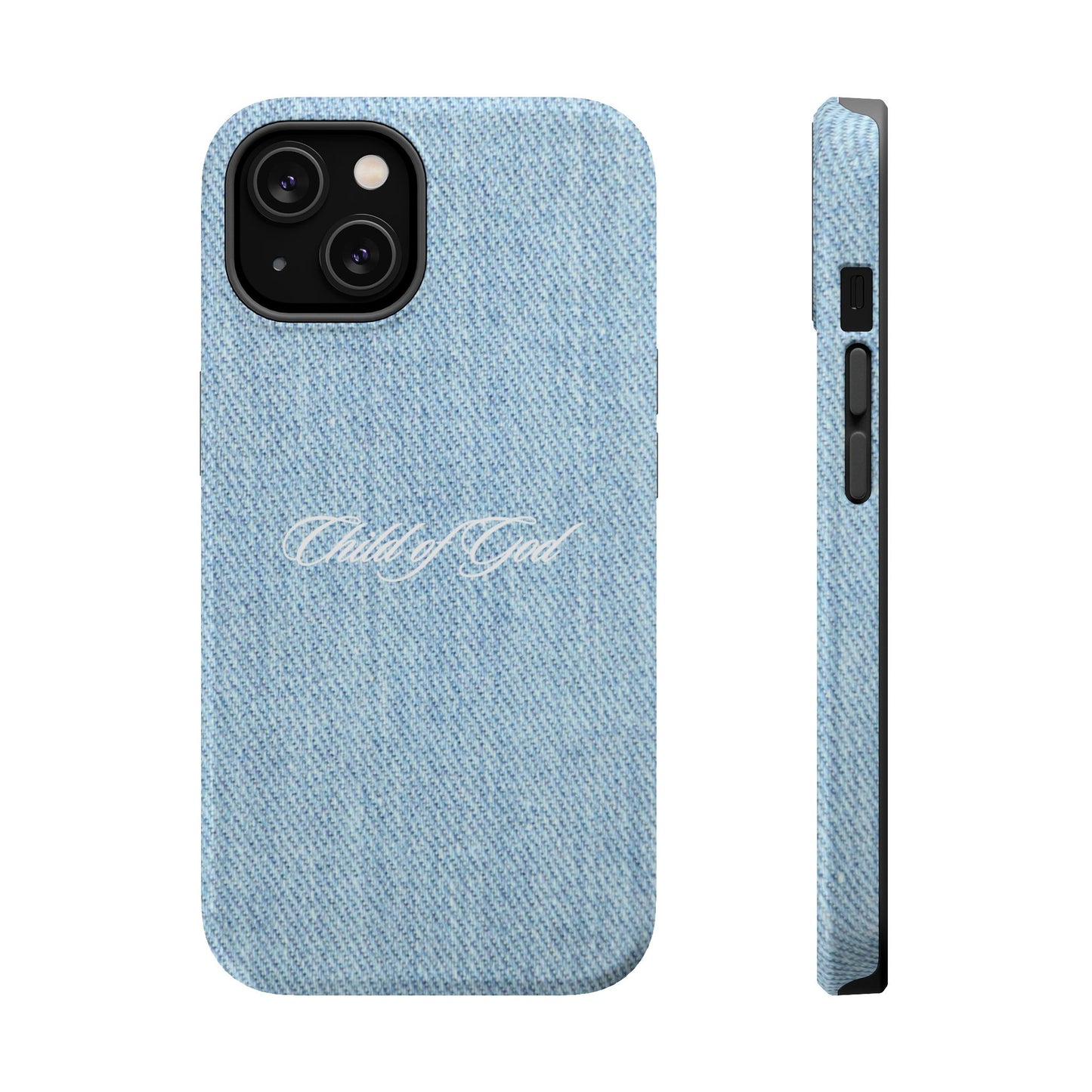 Child of God Denim Phone Case MagSafe