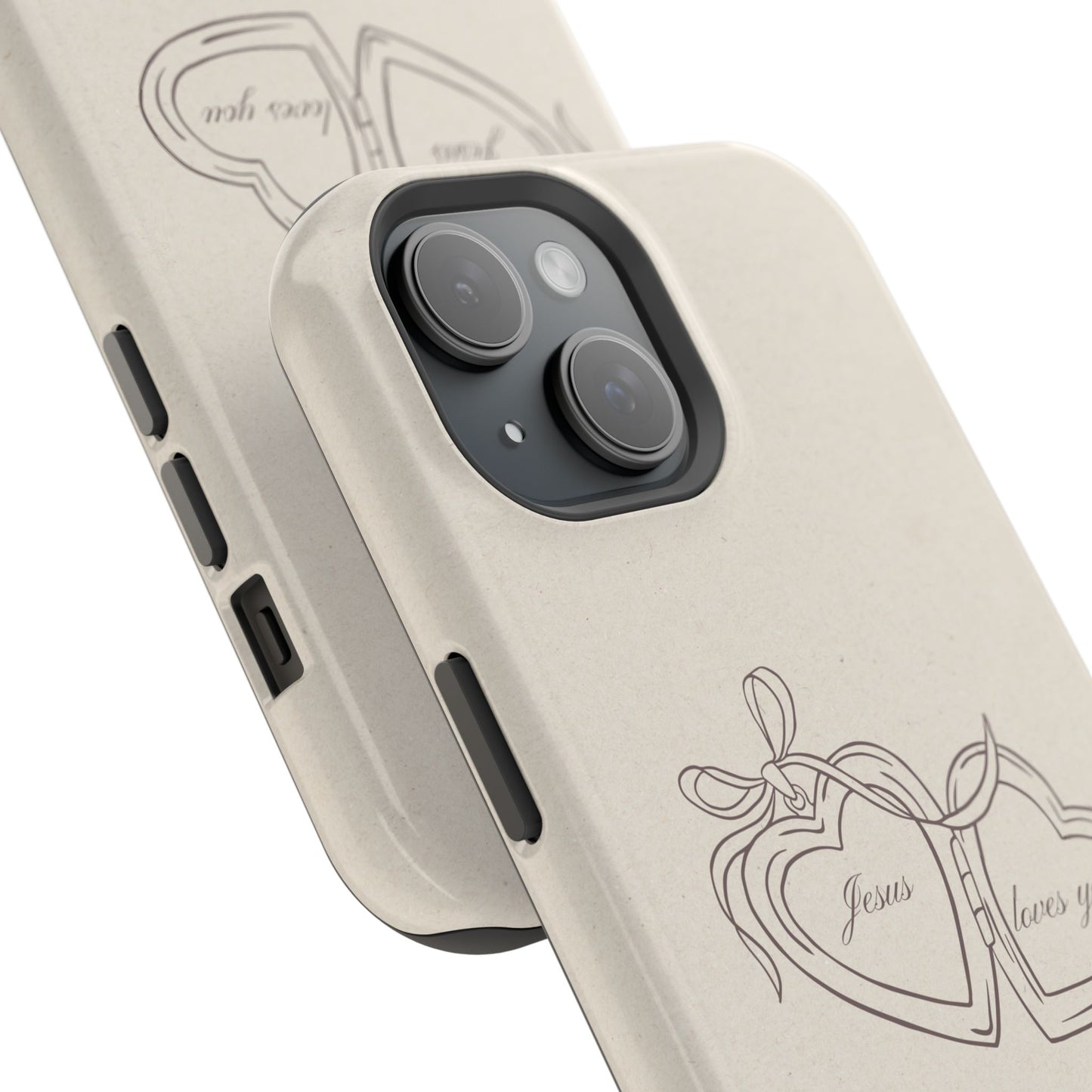 Jesus loves you Locket MagSafe Phone Case