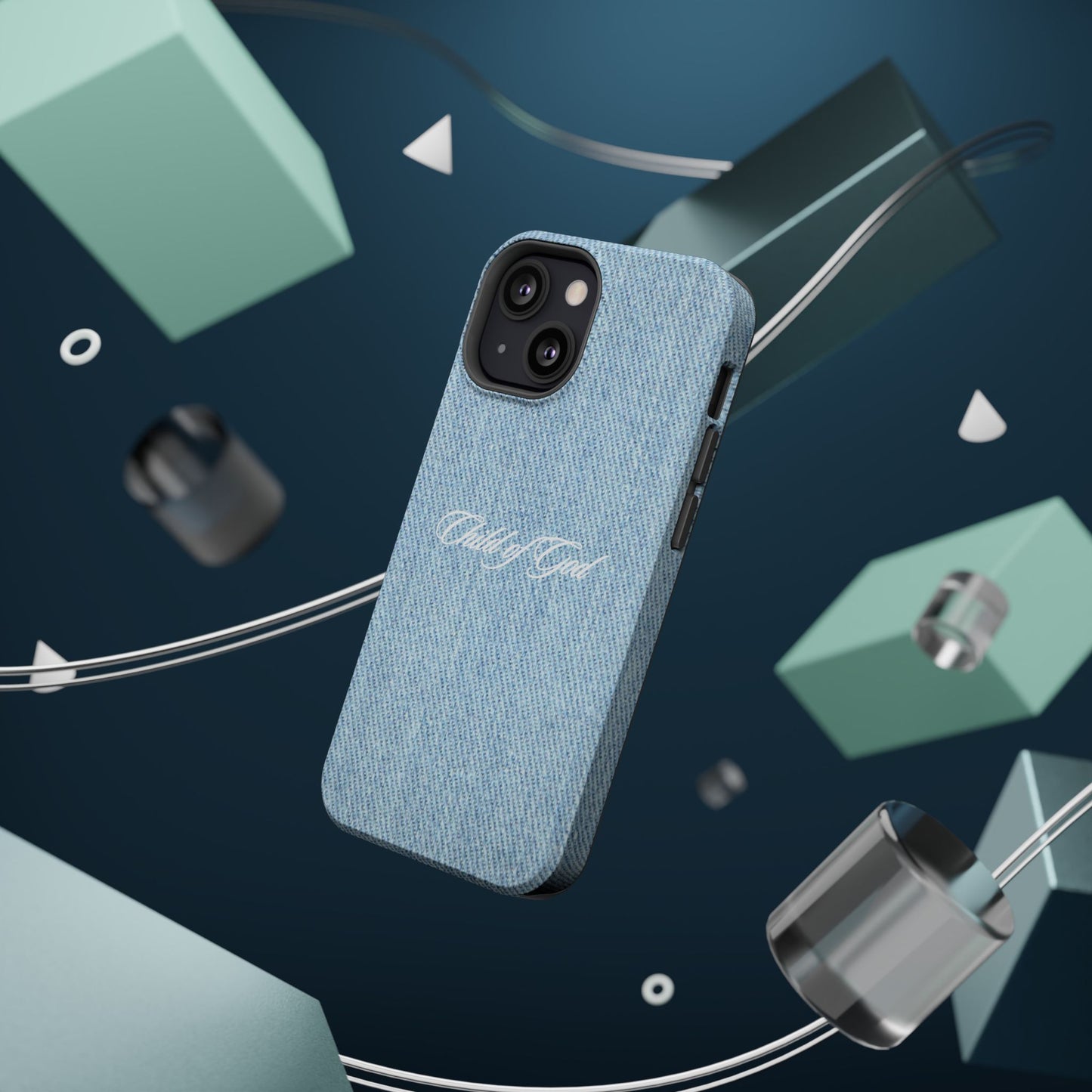 Child of God Denim Phone Case MagSafe