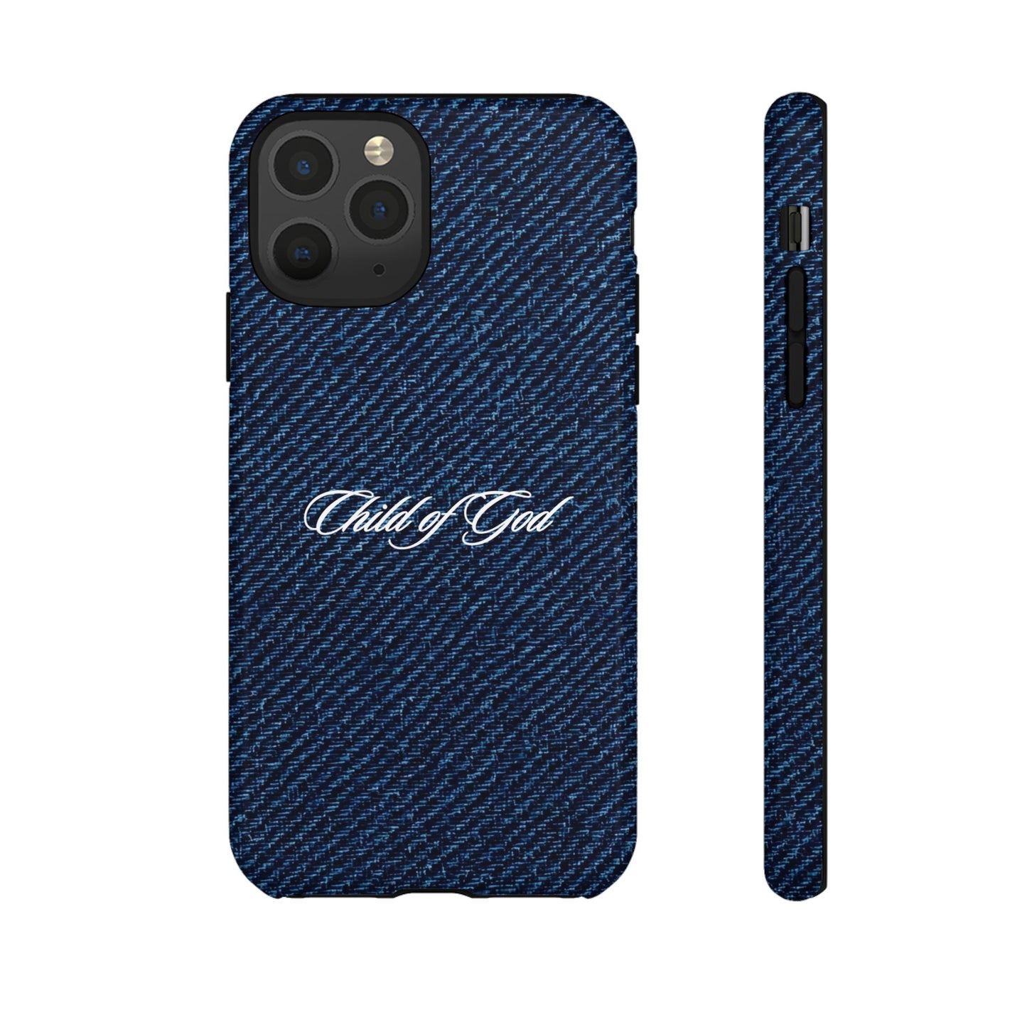 Child of God Denim Phone Case