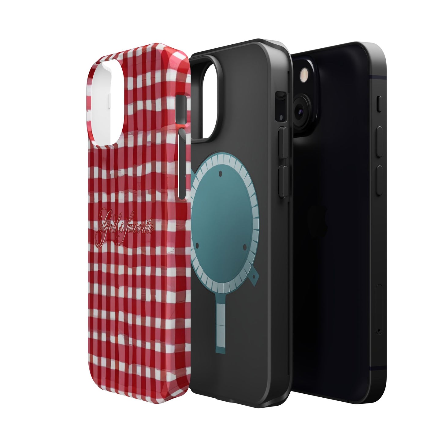 God’s favorite Gingham MagSafe Phone Case