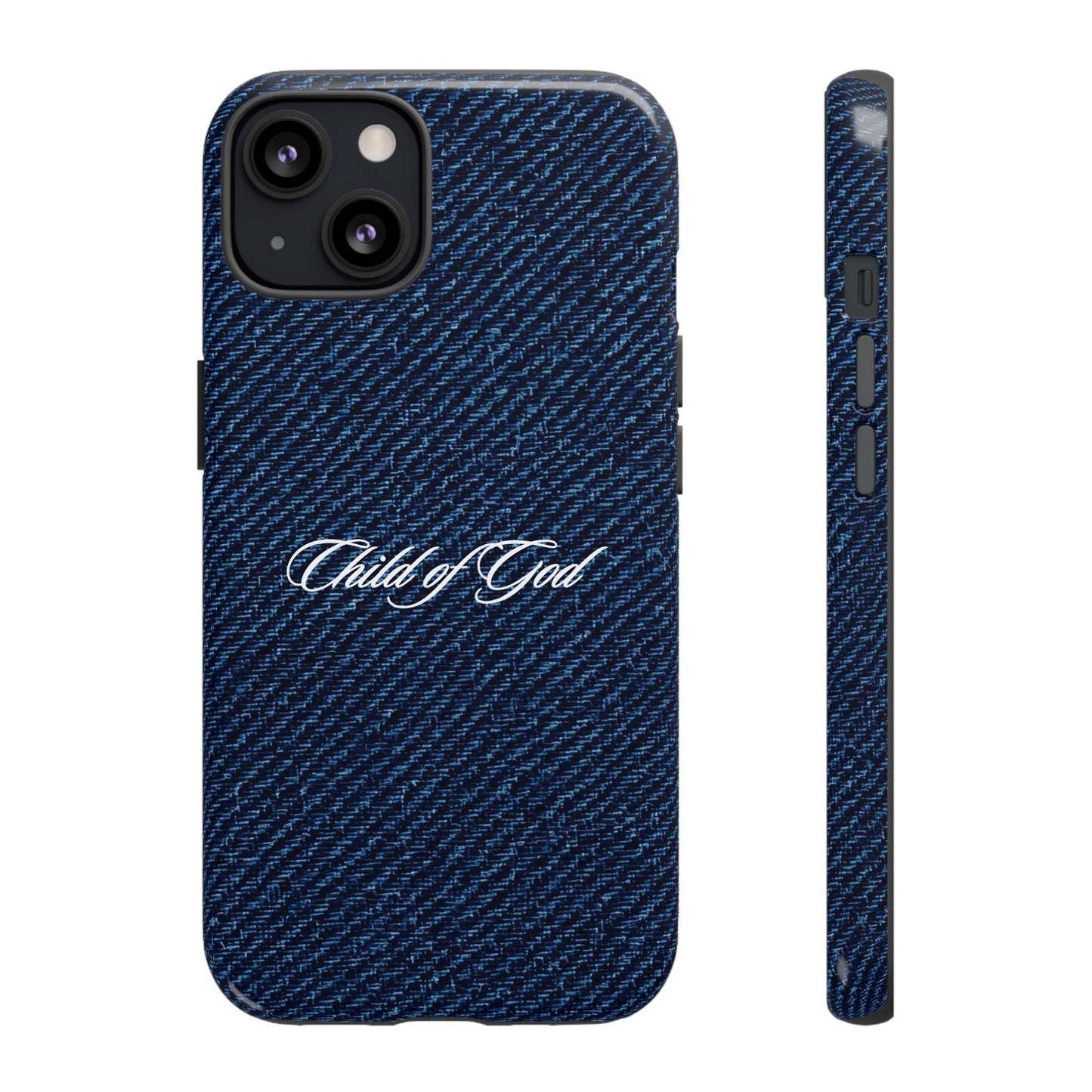 Child of God Denim Phone Case