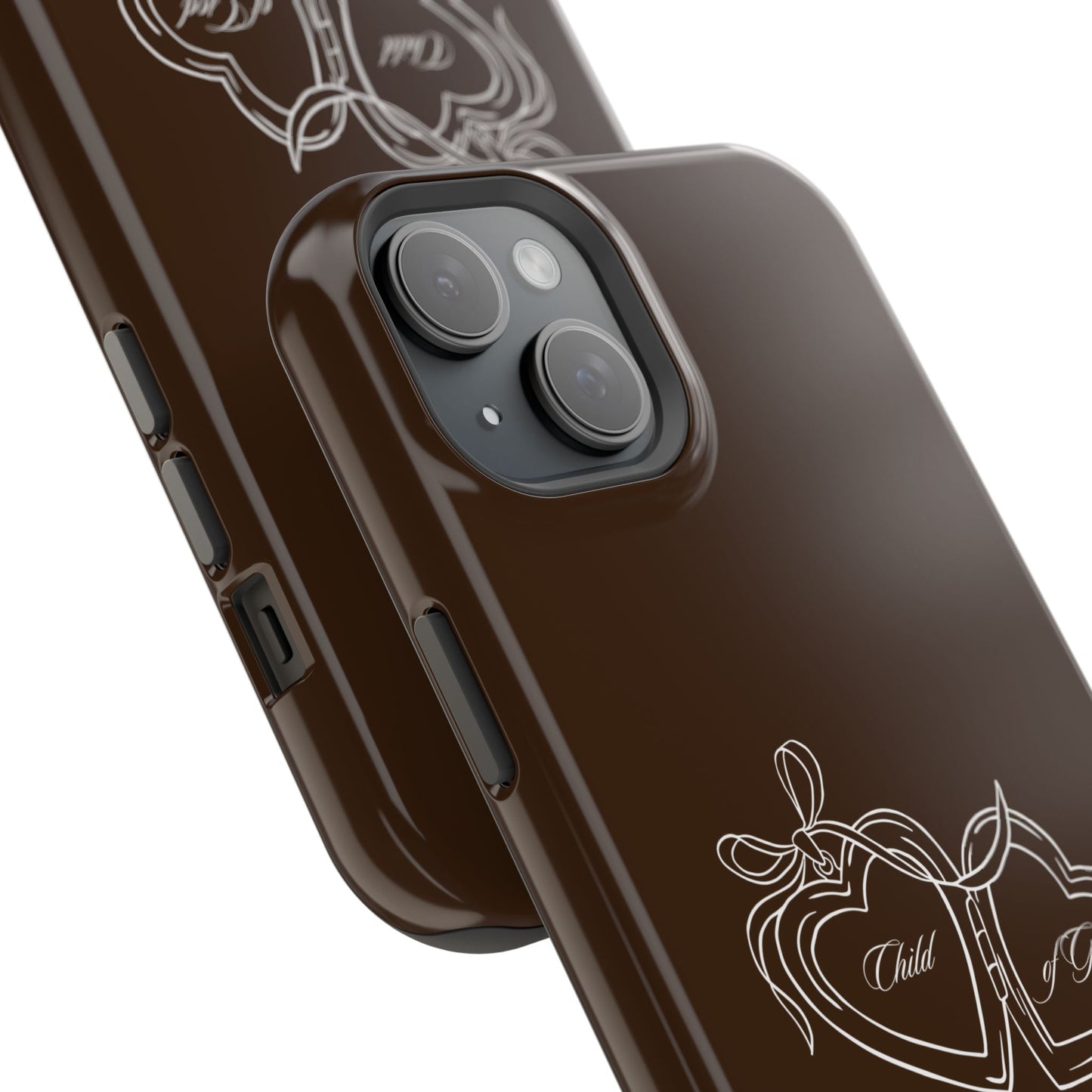 Child of God Locket Espresso Phone Case MagSafe
