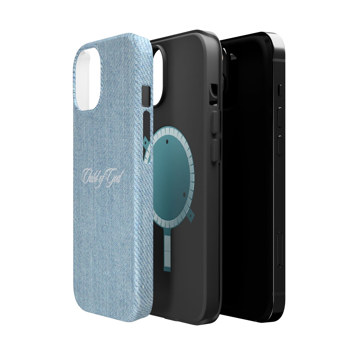 Child of God Denim Phone Case MagSafe