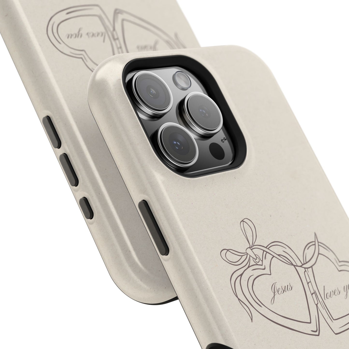 Jesus loves you Locket MagSafe Phone Case