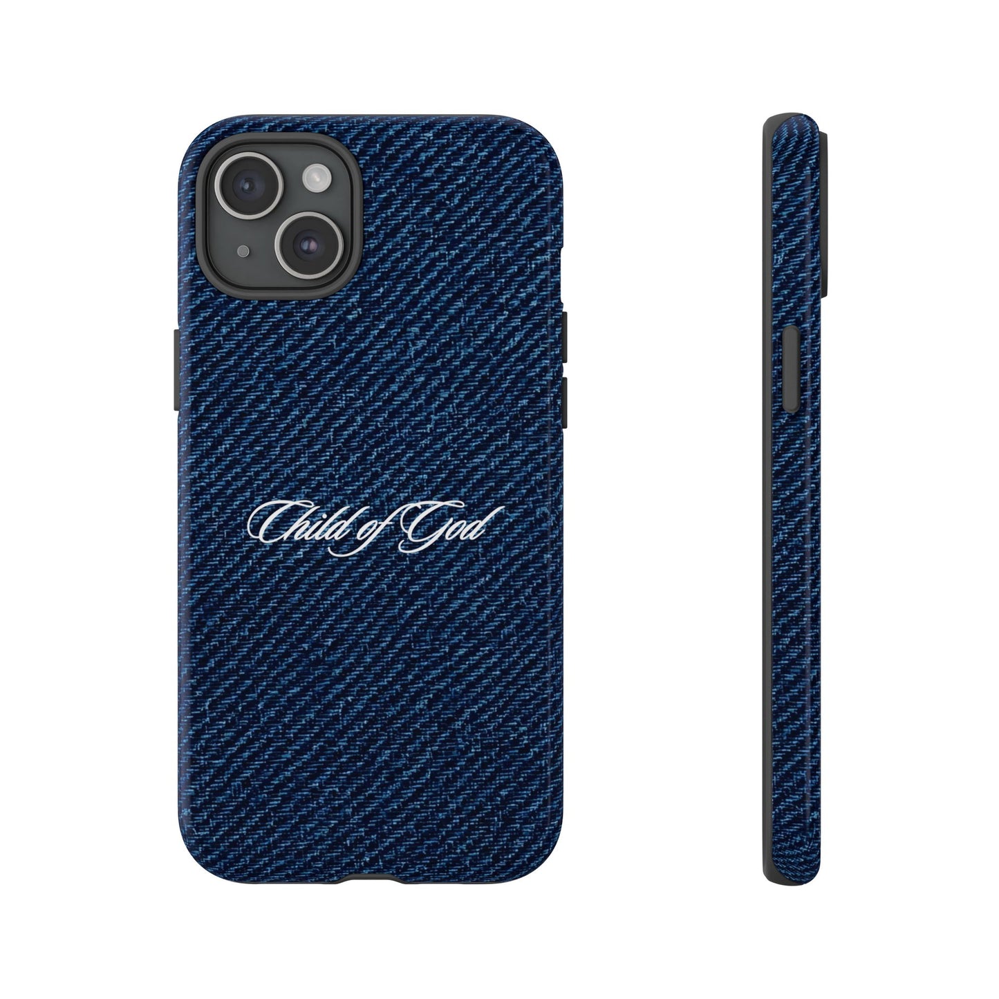 Child of God Denim Phone Case