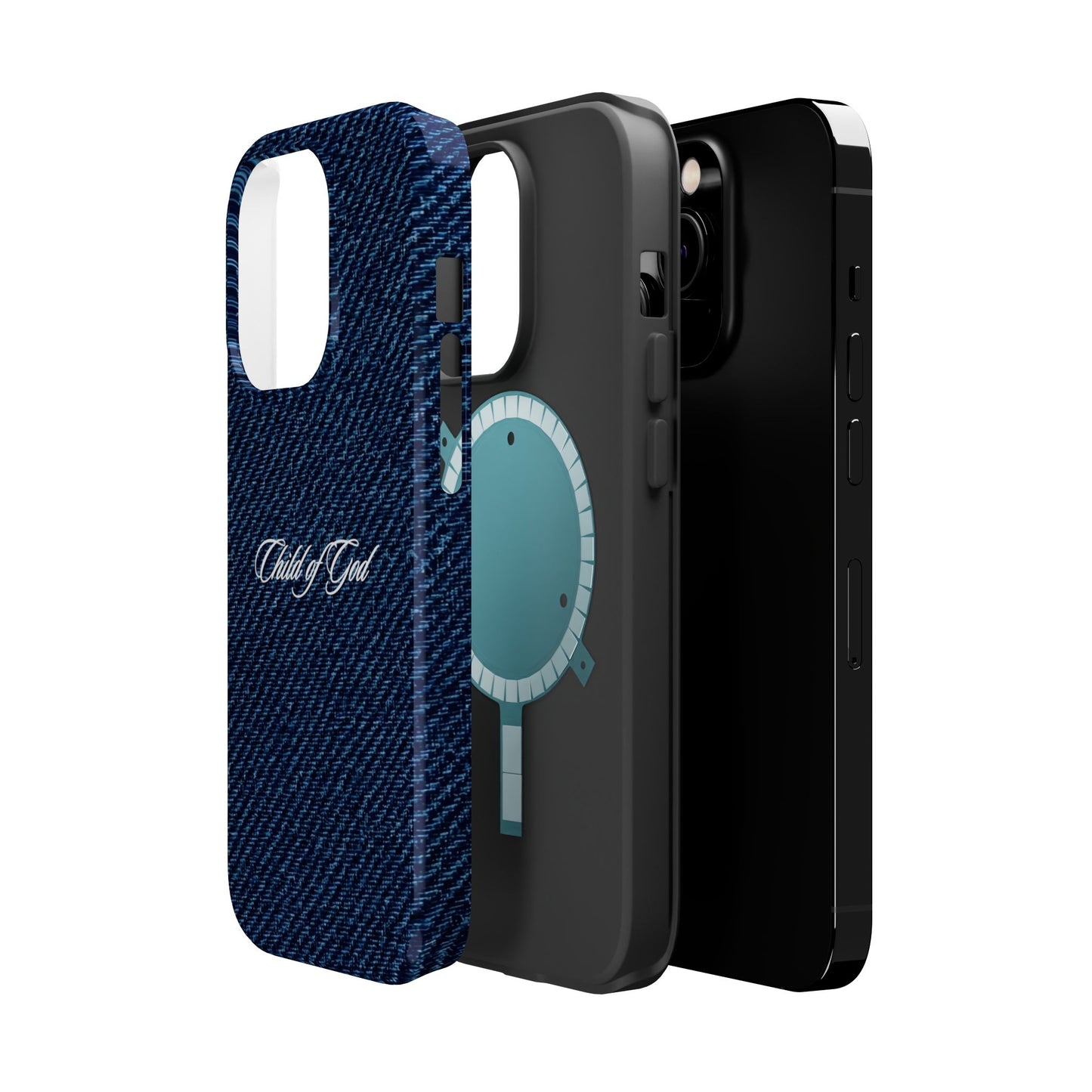Child of God Denim MagSafe Phone Case