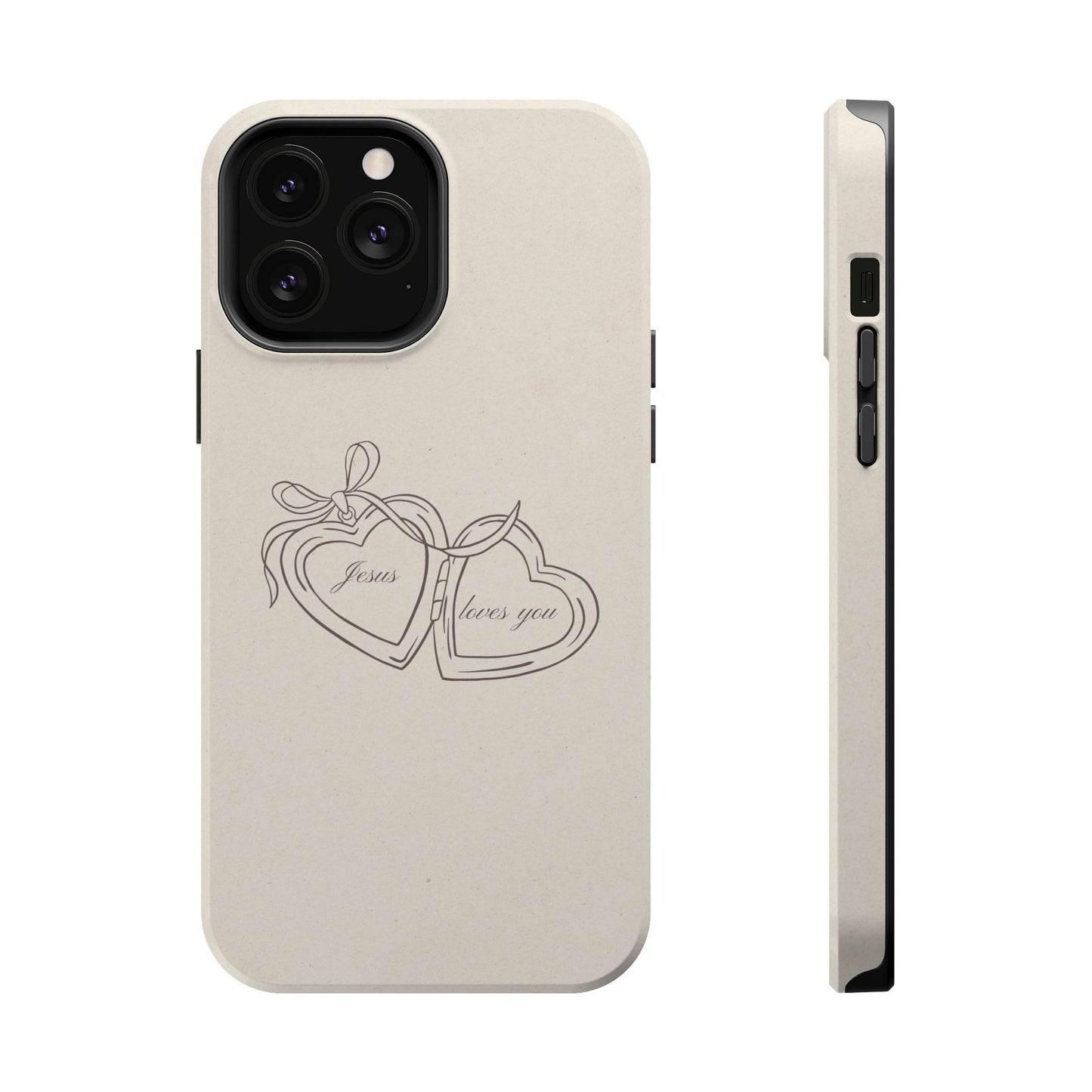 Jesus loves you Locket MagSafe Phone Case