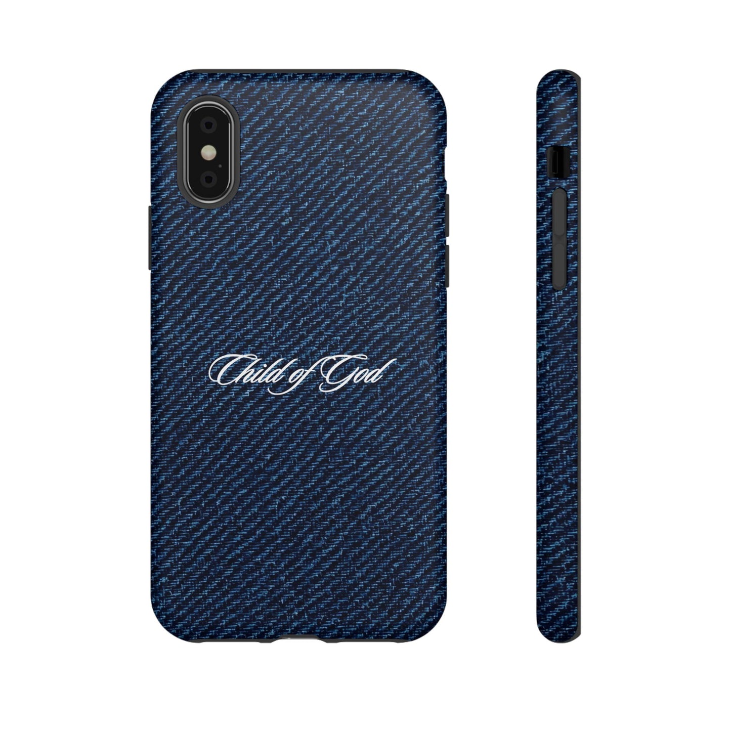 Child of God Denim Phone Case