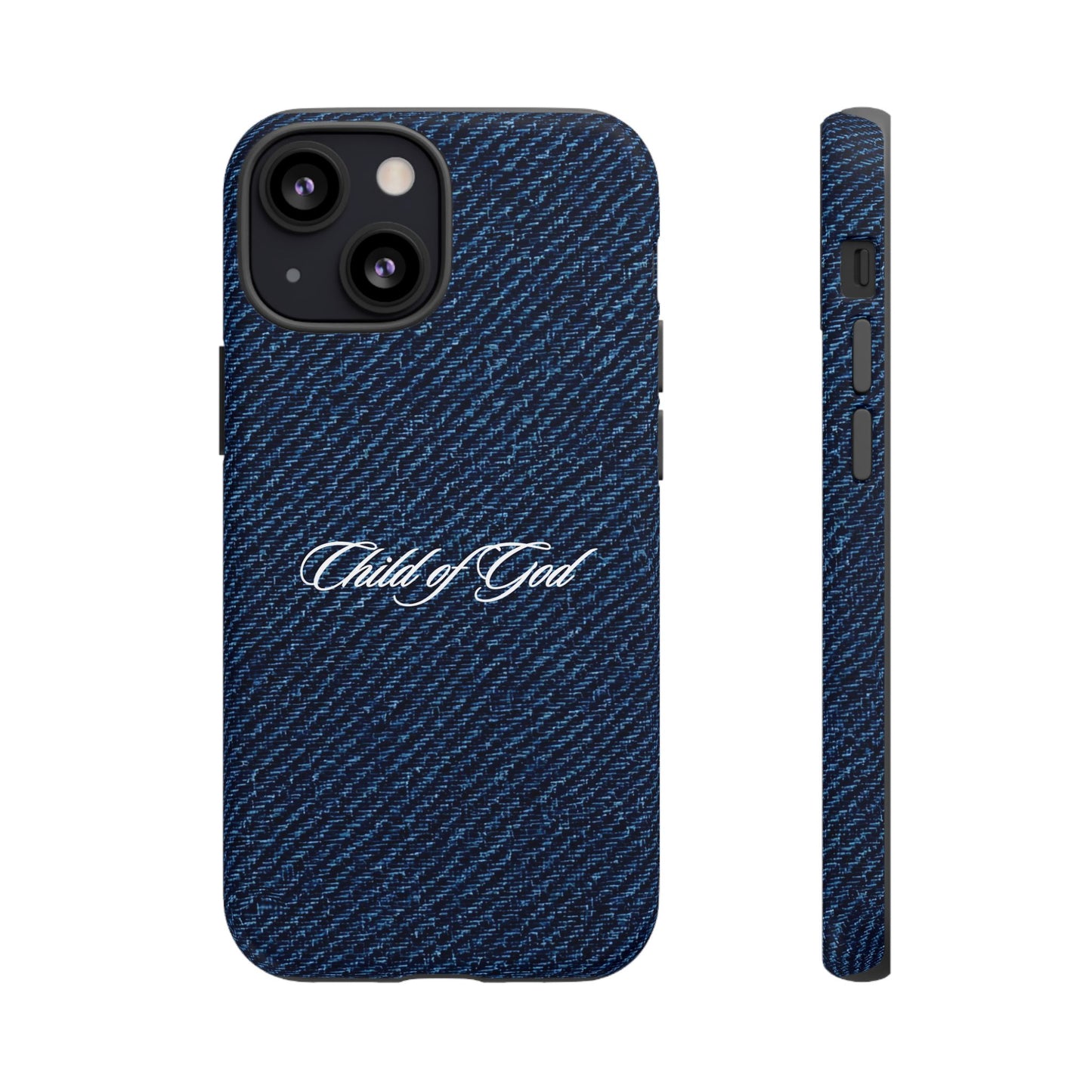 Child of God Denim Phone Case