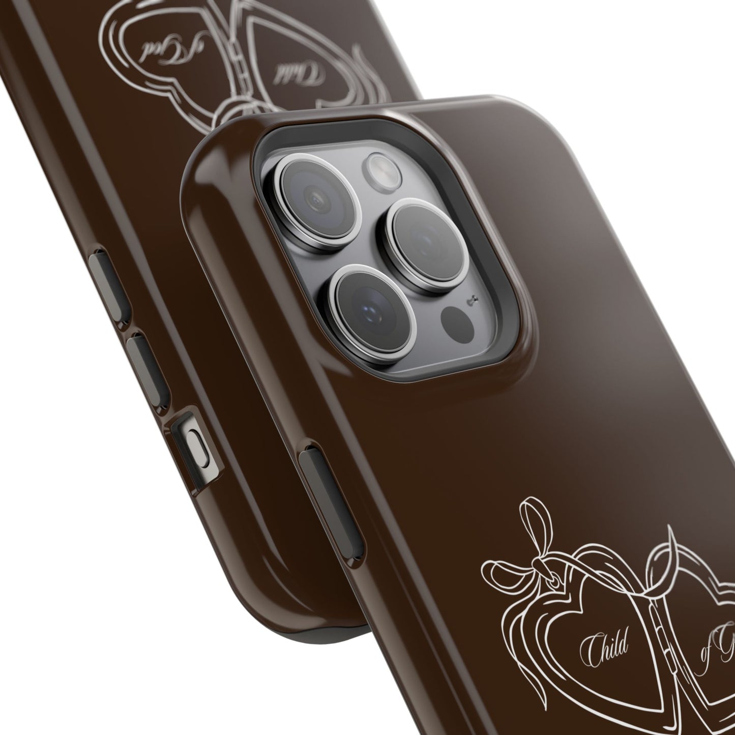 Child of God Locket Espresso Phone Case MagSafe