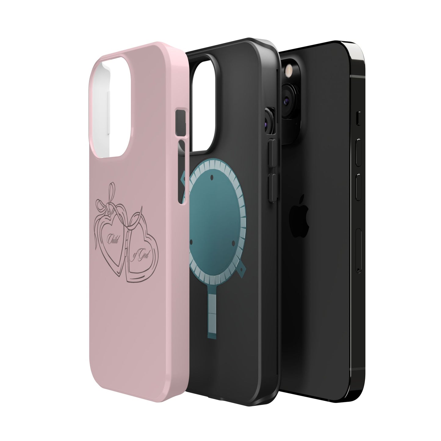 Child of God Pink Locket MagSafe Phone Case