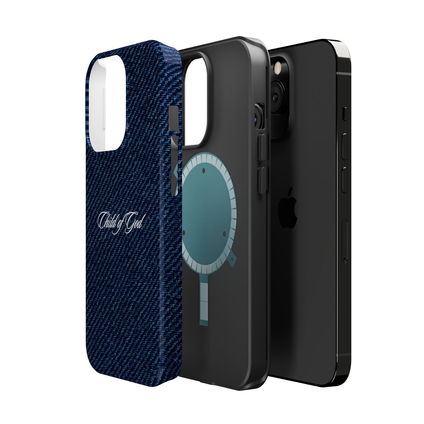 Child of God Denim MagSafe Phone Case