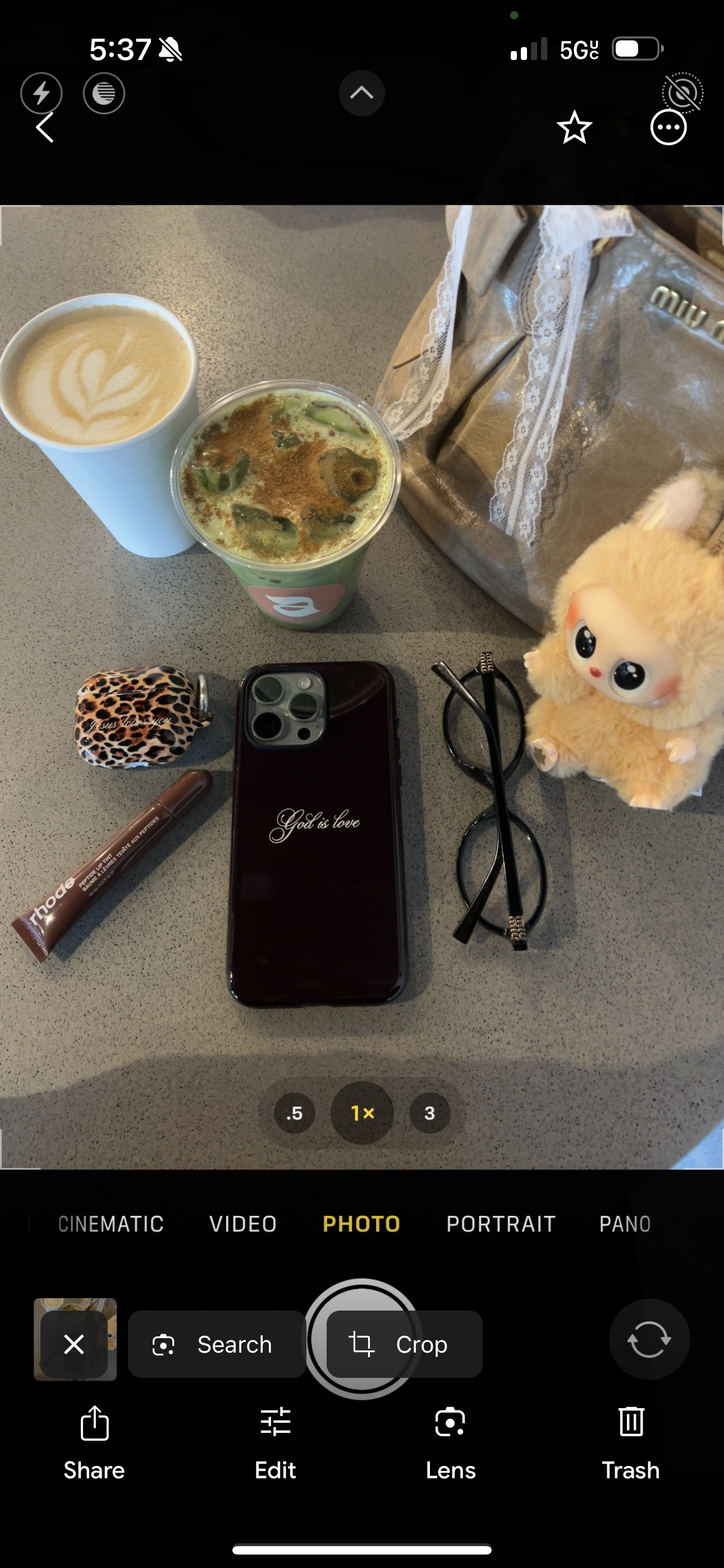 God is Love Espresso Phone Case