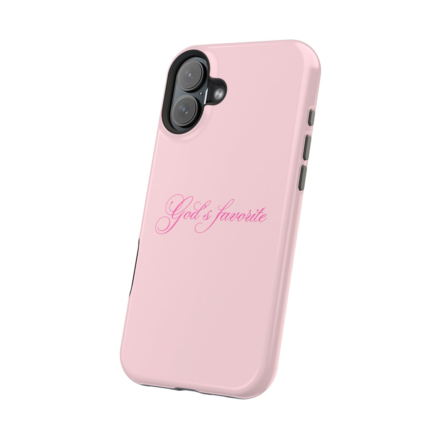 God’s favorite Baby Pink Phone Case MagSafe