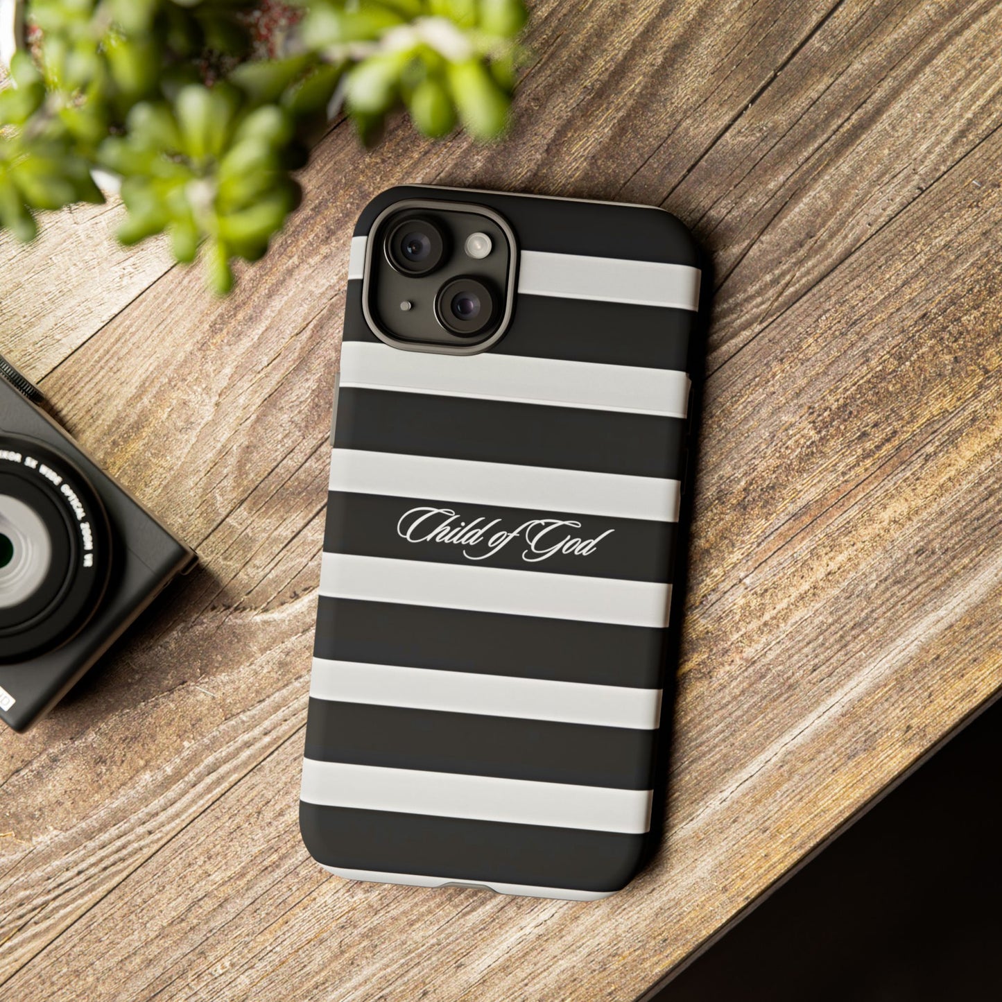 Child of God Striped Phone Case