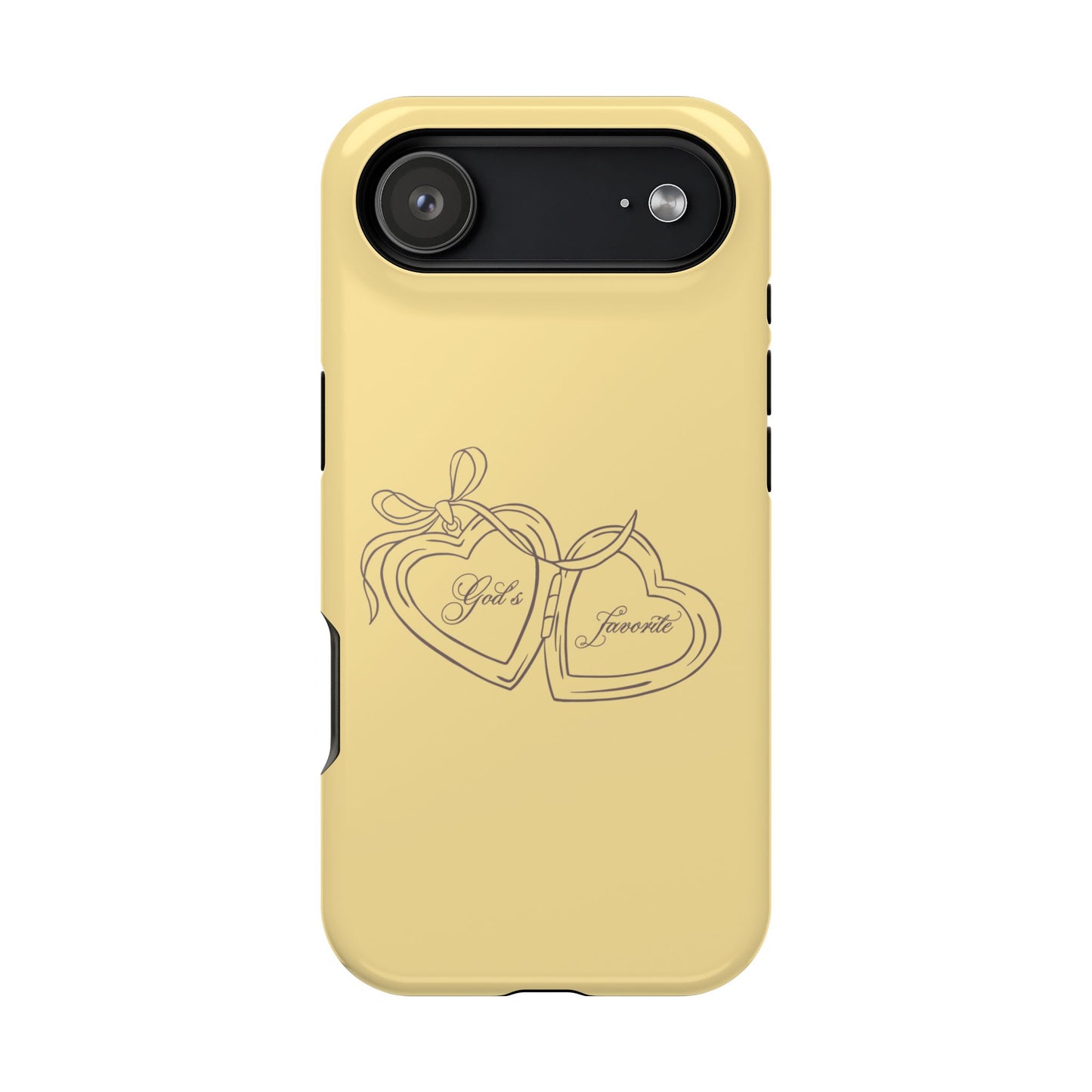 God’s Favorite Butter Yellow Locket MagSafe Phone Case