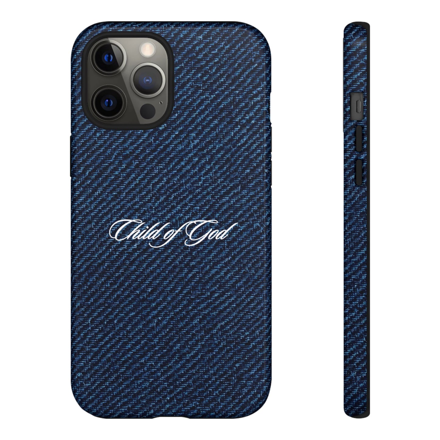 Child of God Denim Phone Case
