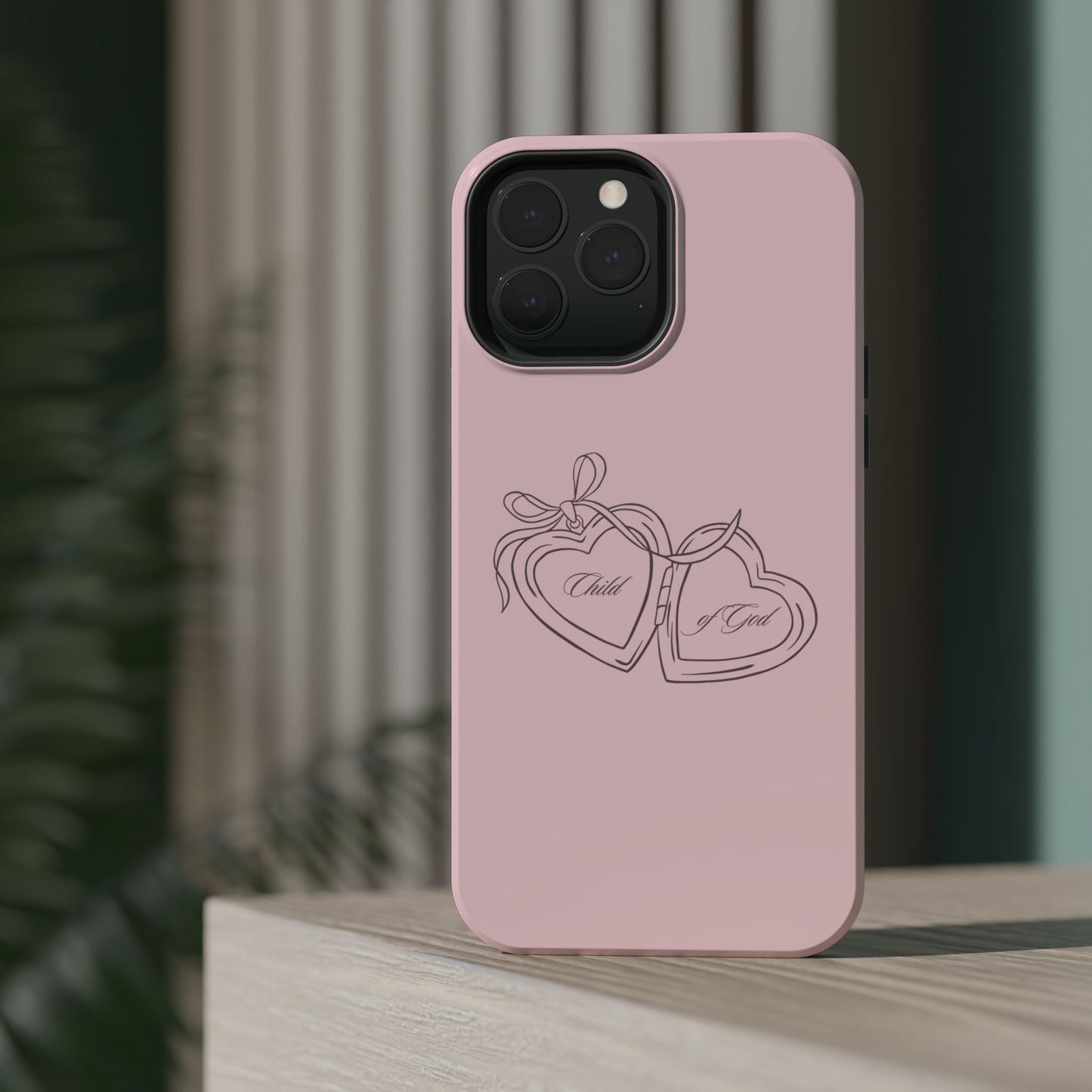 Child of God Pink Locket MagSafe Phone Case
