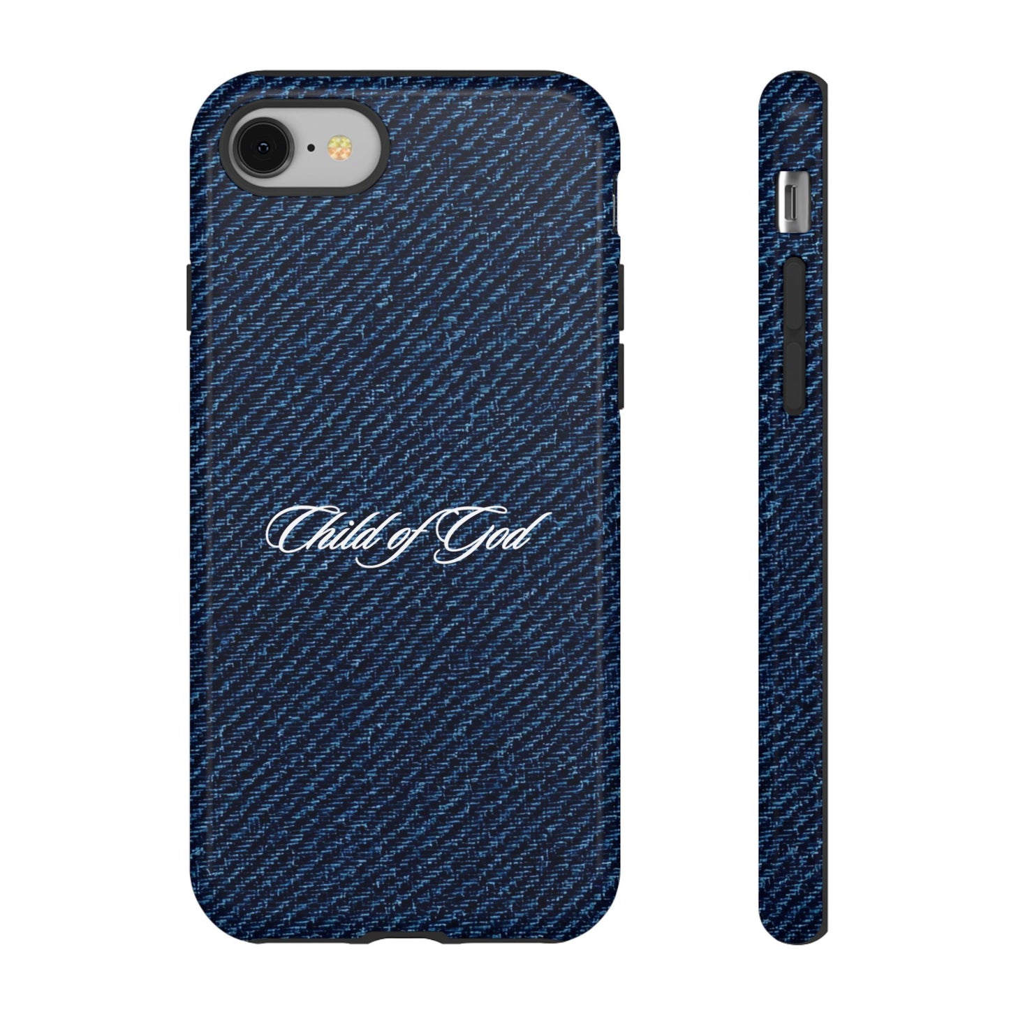 Child of God Denim Phone Case