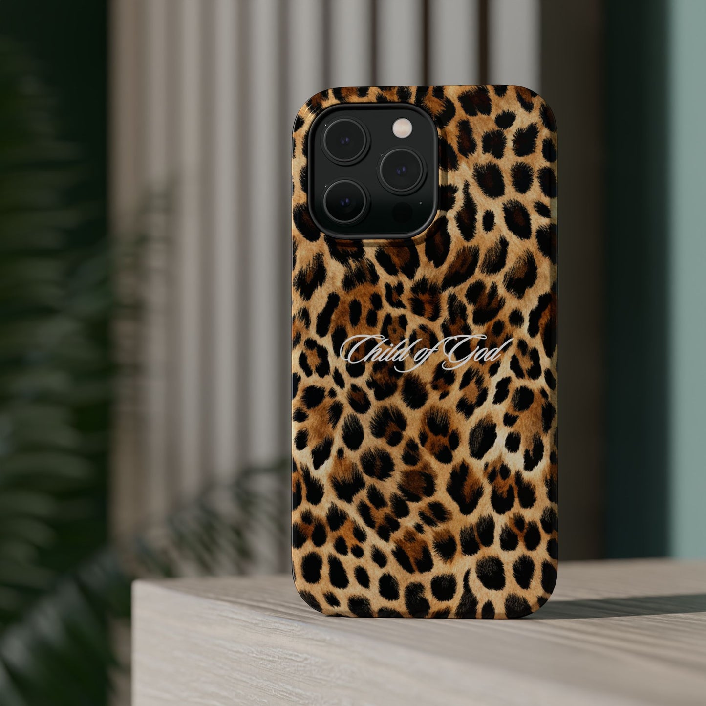 Child of God Leopard Phone Case MagSafe