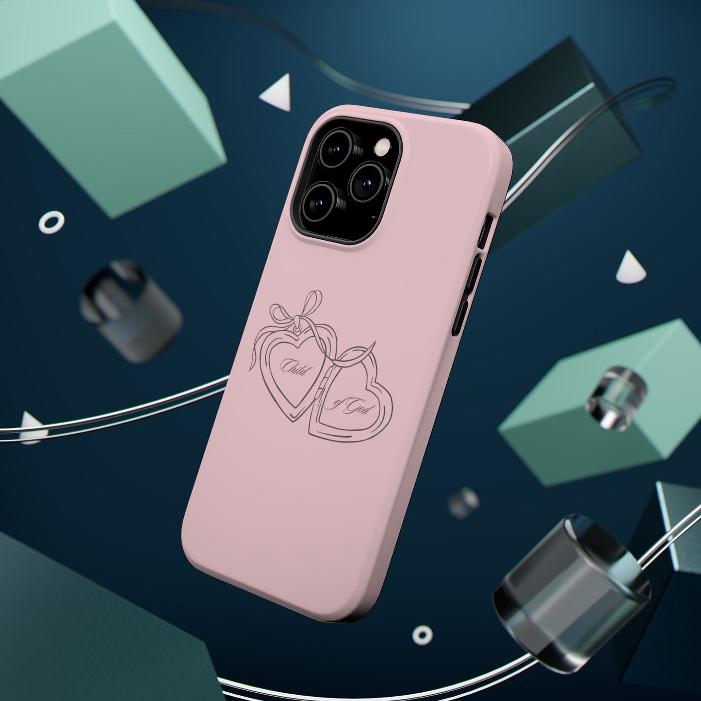 Child of God Pink Locket MagSafe Phone Case