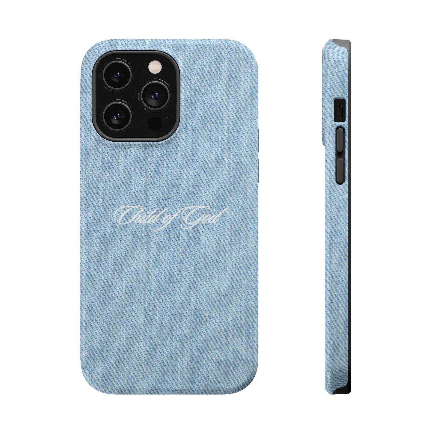 Child of God Denim Phone Case MagSafe