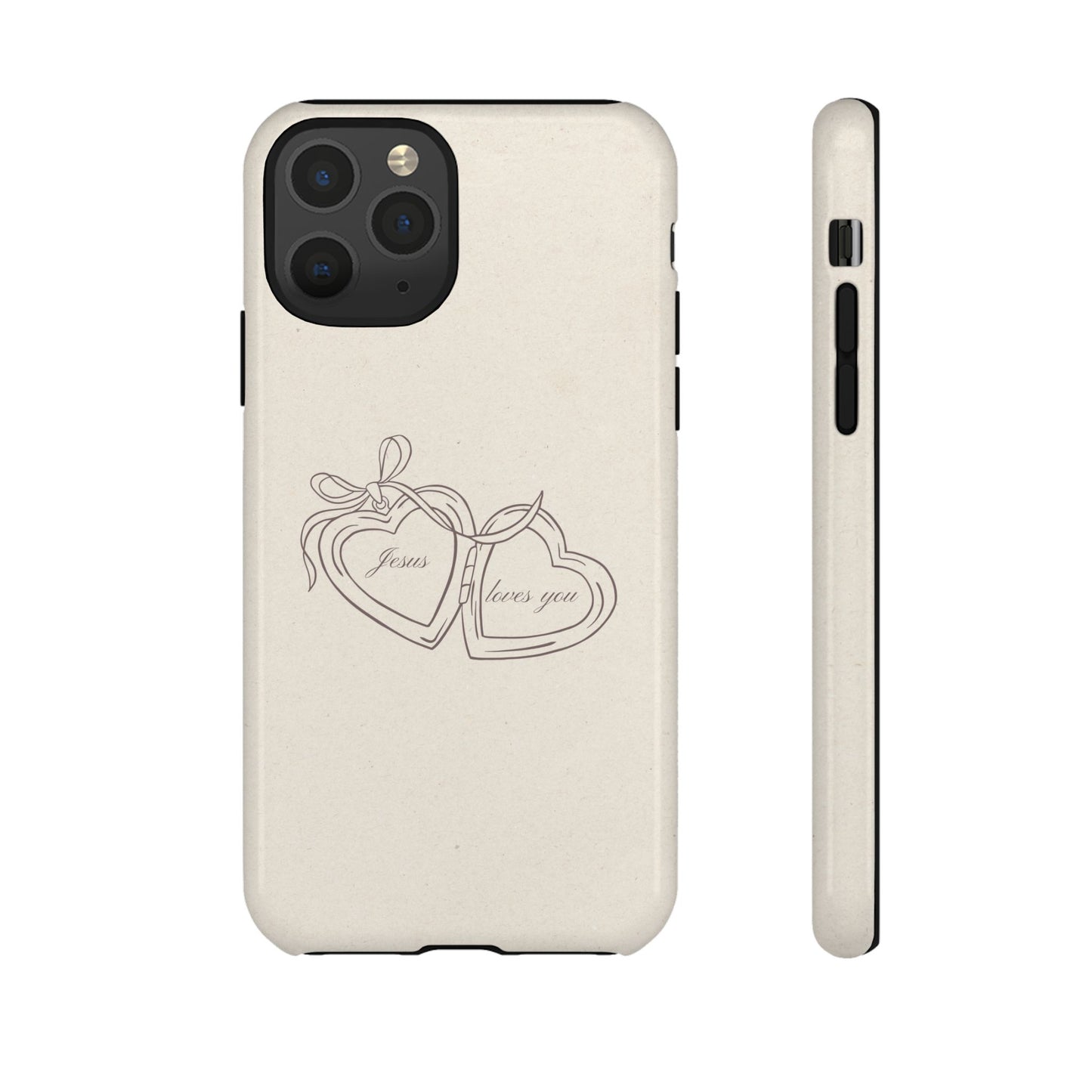Jesus loves you Locket Phone Case