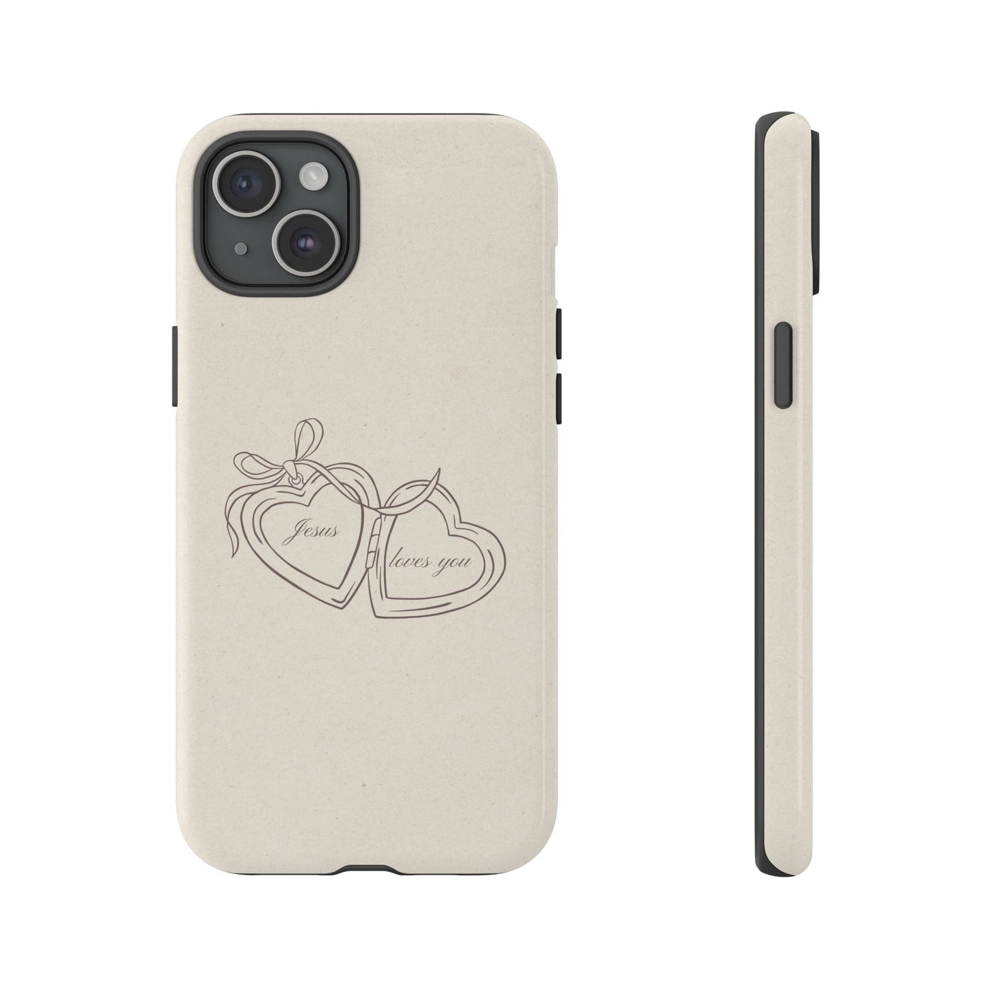Jesus loves you Locket Phone Case