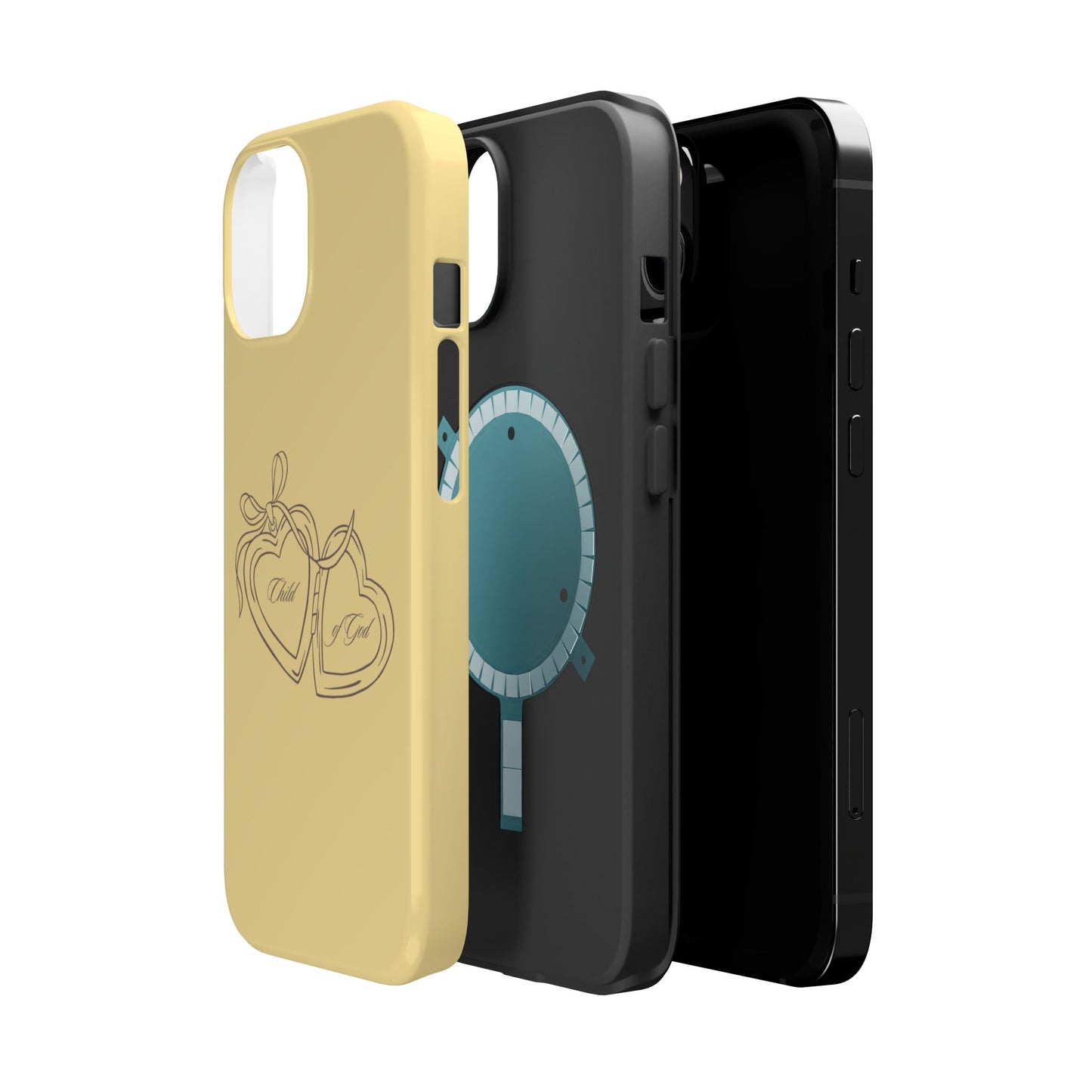 Child of God Butter Yellow Locket Phone Case MagSafe