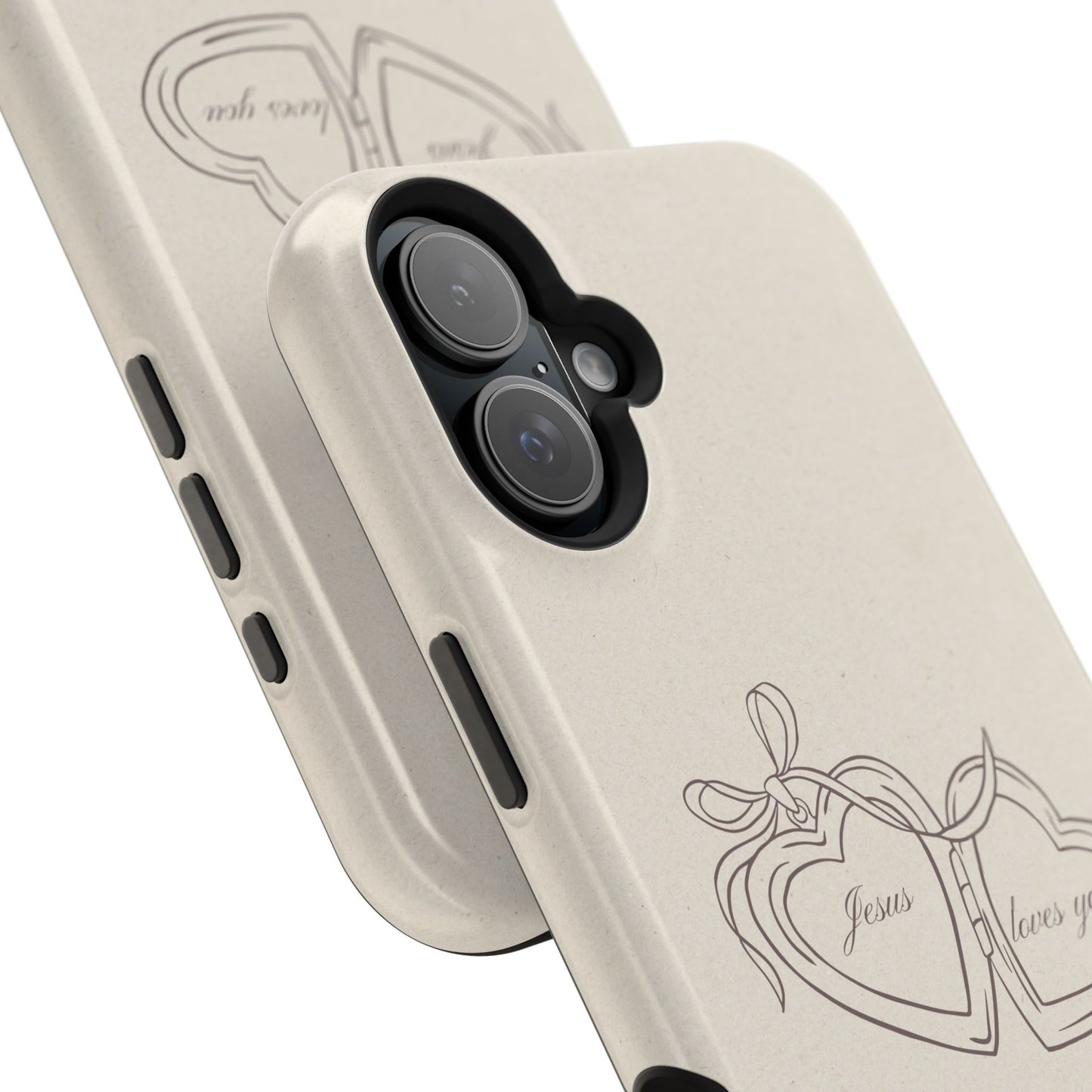 Jesus loves you Locket MagSafe Phone Case