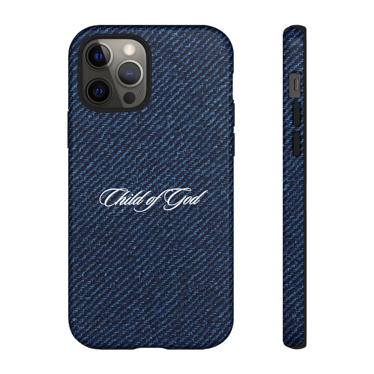 Child of God Denim Phone Case