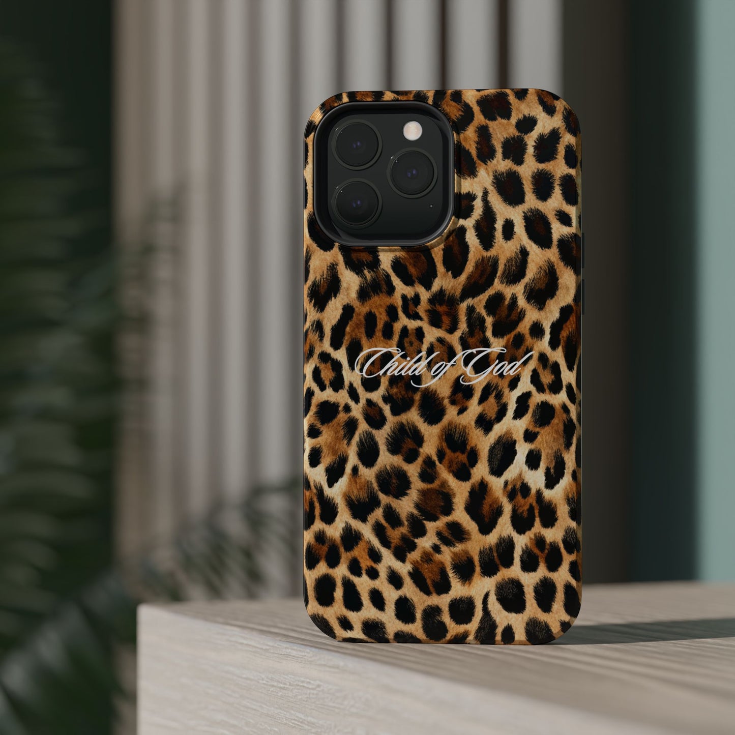 Child of God Leopard Phone Case MagSafe