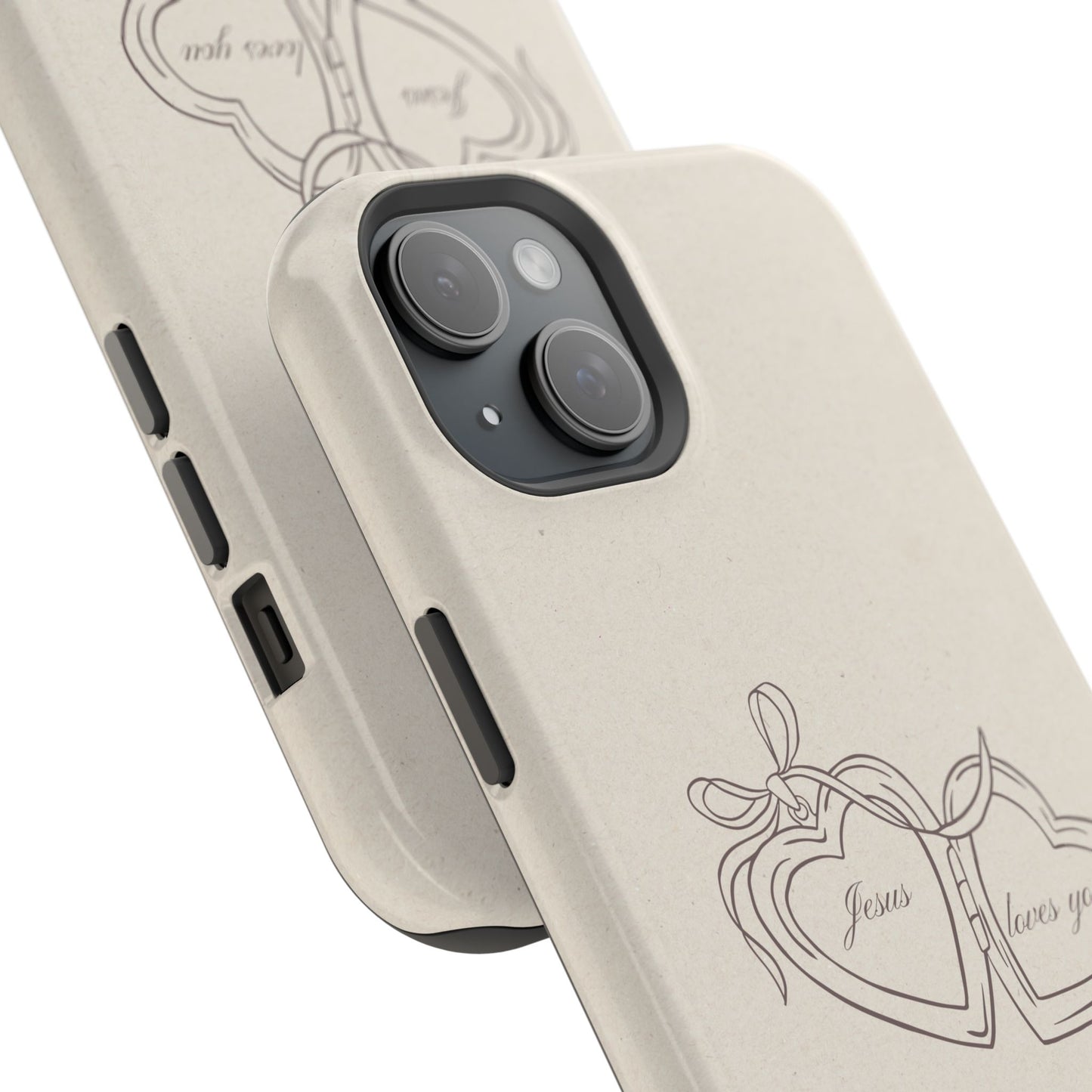 Jesus loves you Locket MagSafe Phone Case